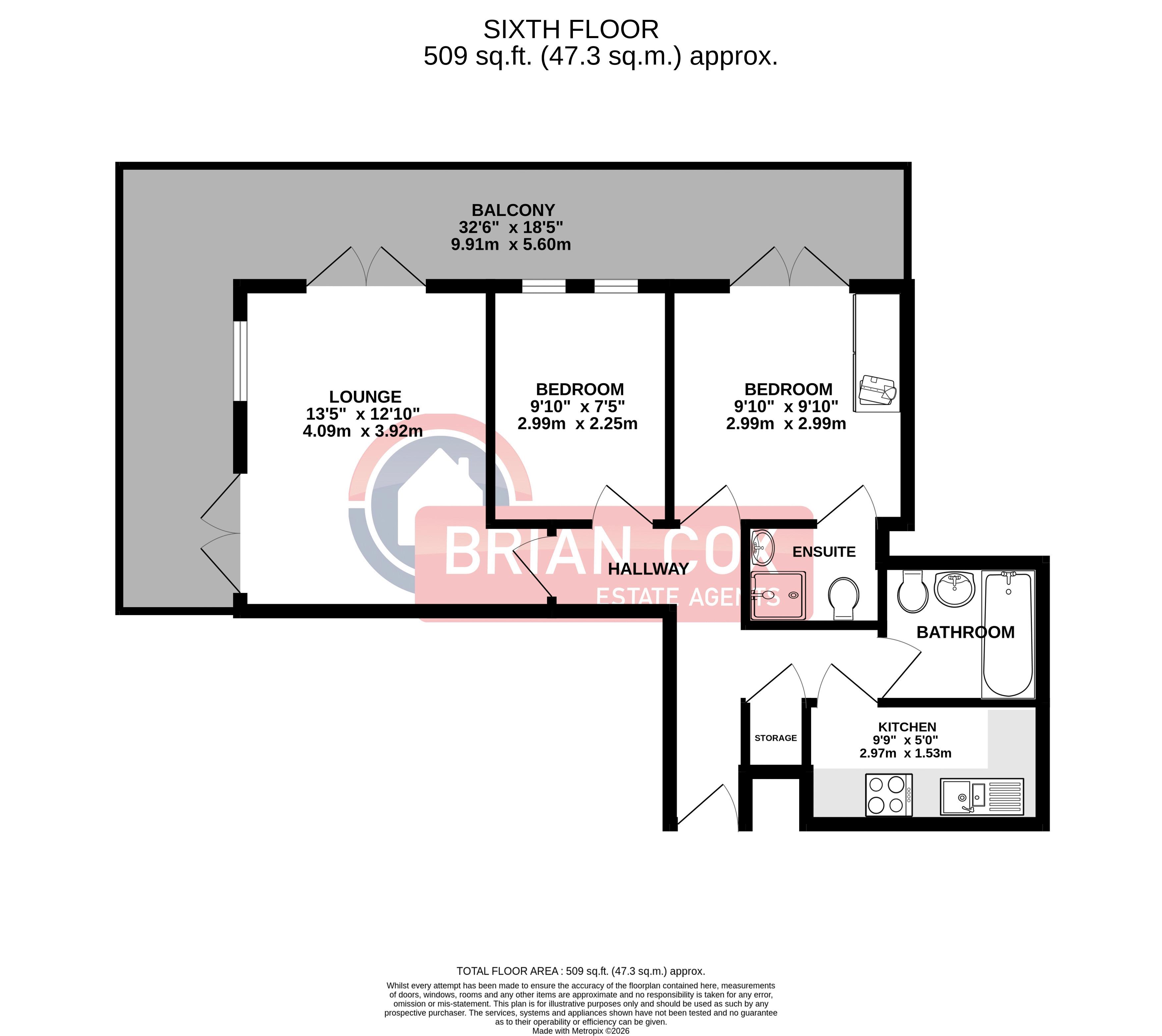 Lyon Road, Harrow floorplan