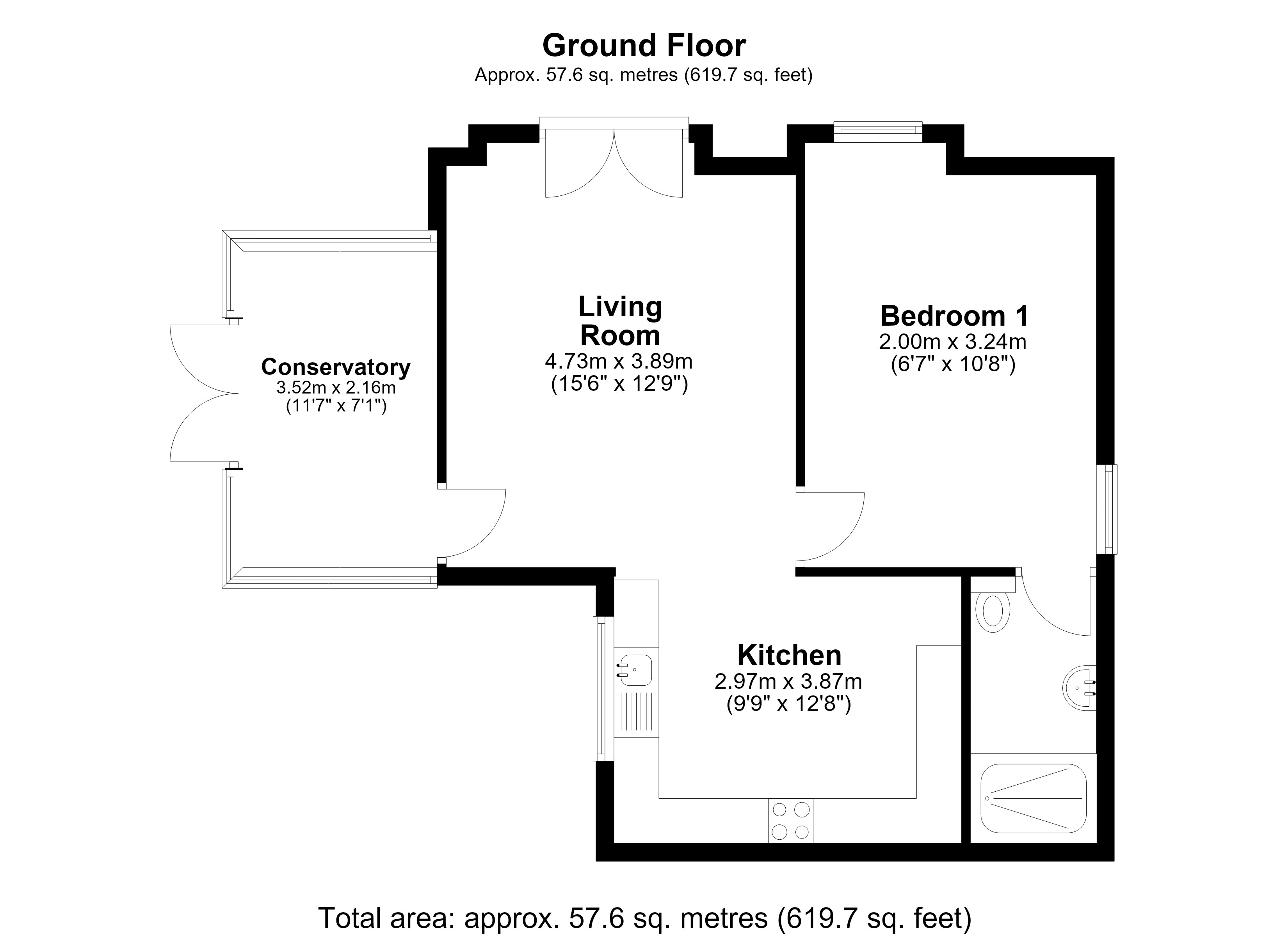 The Annexe,, Mill Lane, Hawkeridge floorplan