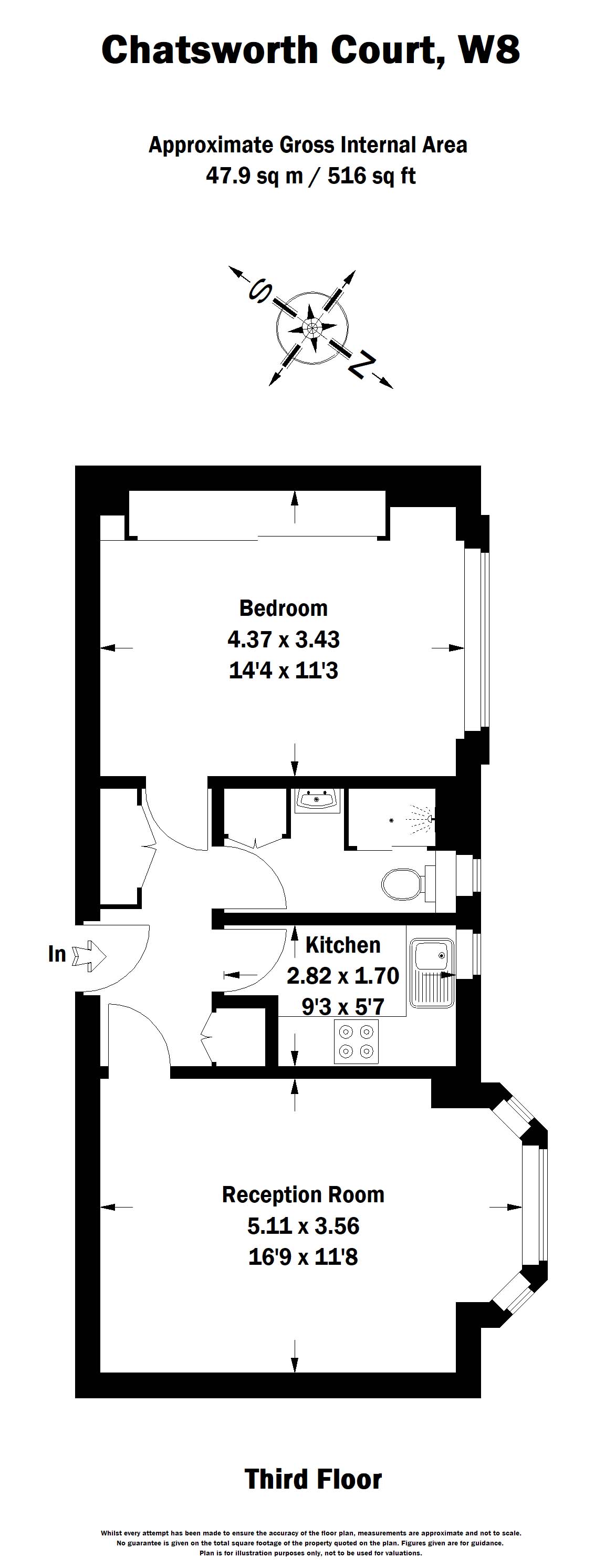 Pembroke Road, Kensington, London floorplan