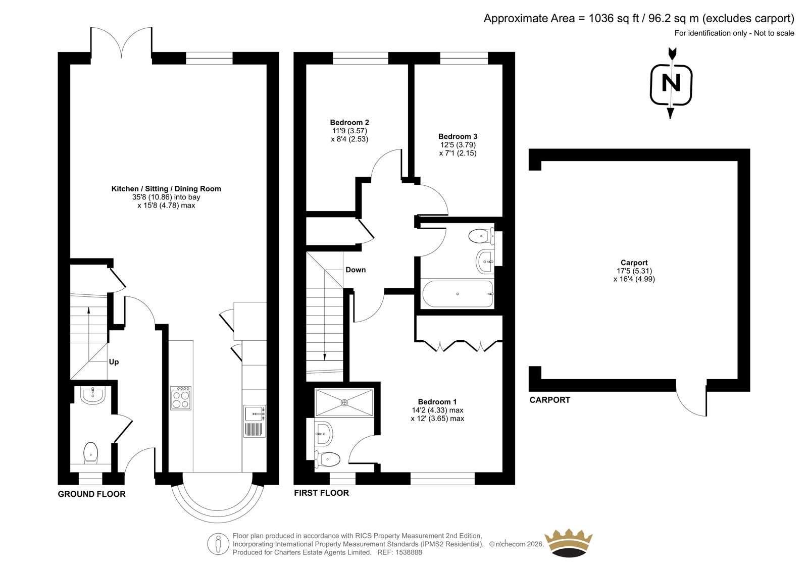 Sundew Avenue, Hampshire floorplan