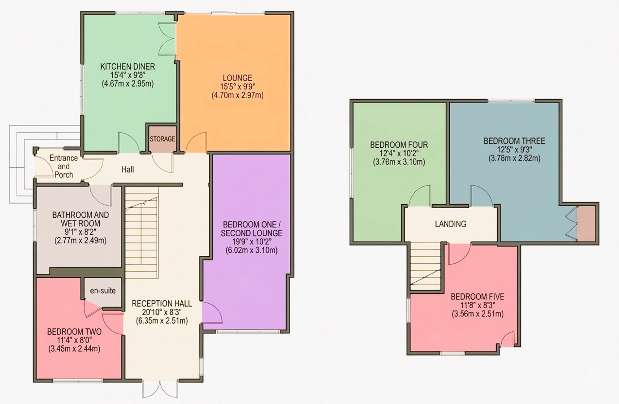 2 Dovedale Road, Leicester floorplan