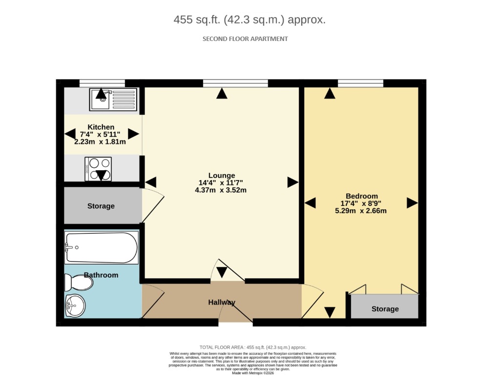 Hunting Gate, Kent floorplan
