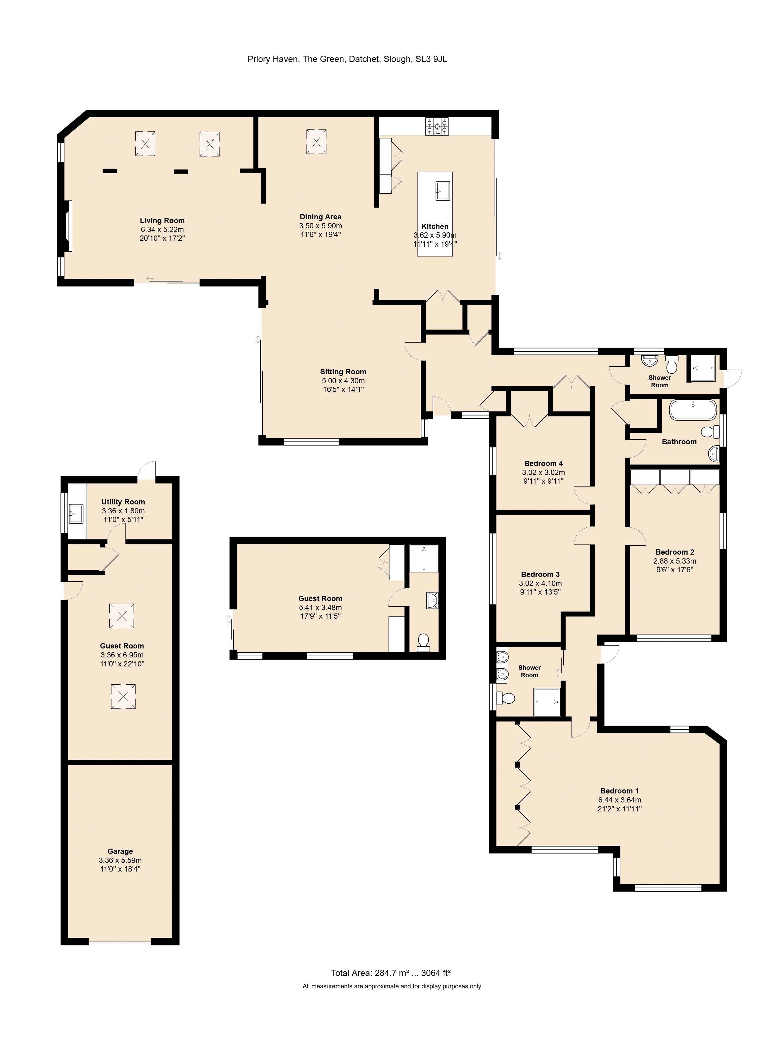 Priory Haven, The Green, Slough floorplan