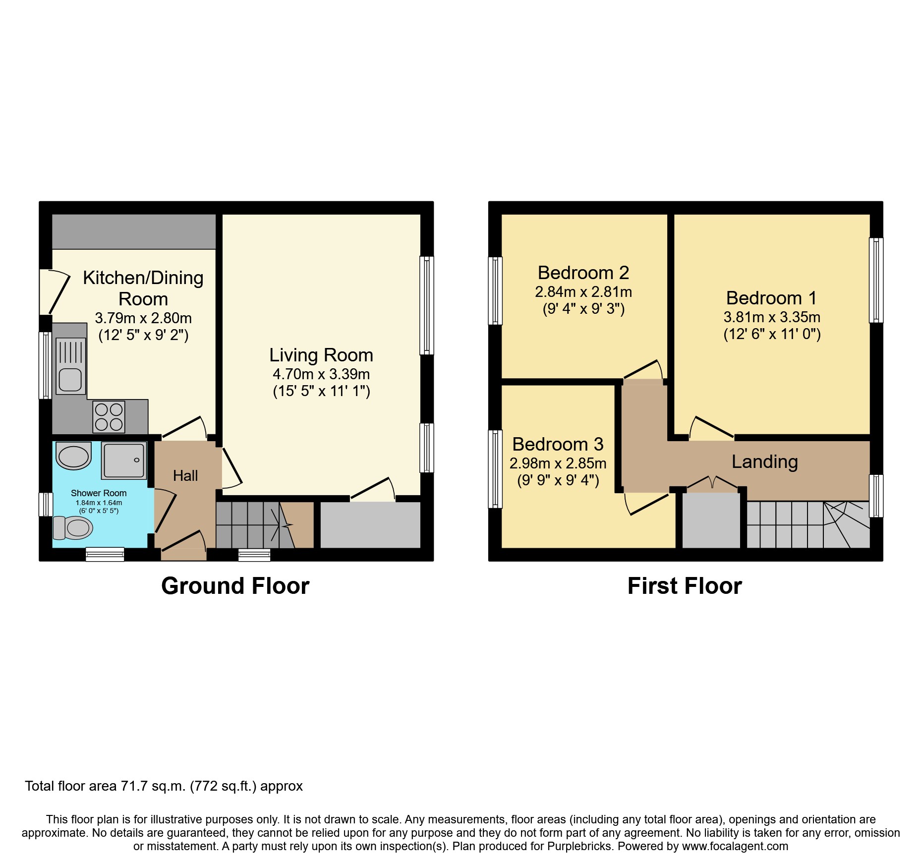 Sheldrake Drive, Ipswich IP2, 3 bedroom semidetached house for sale