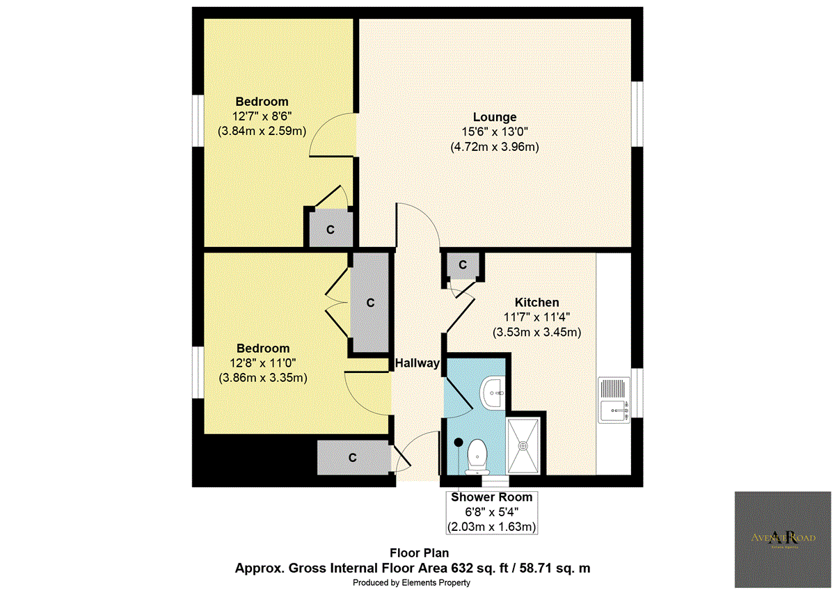 54 Kennington Avenue, Loanhead floorplan