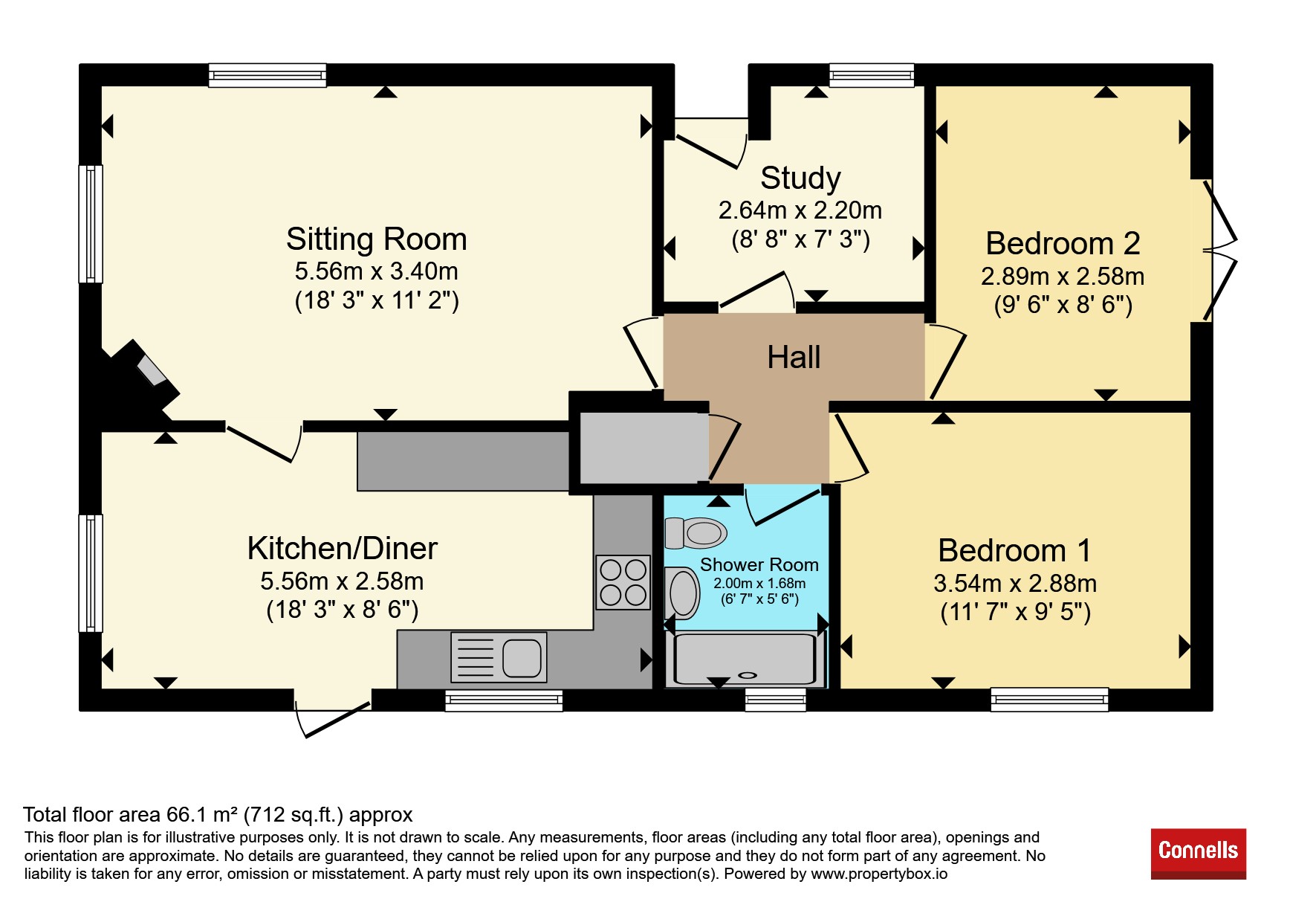19, New Look Mobile Home Park, Oxfordshire floorplan