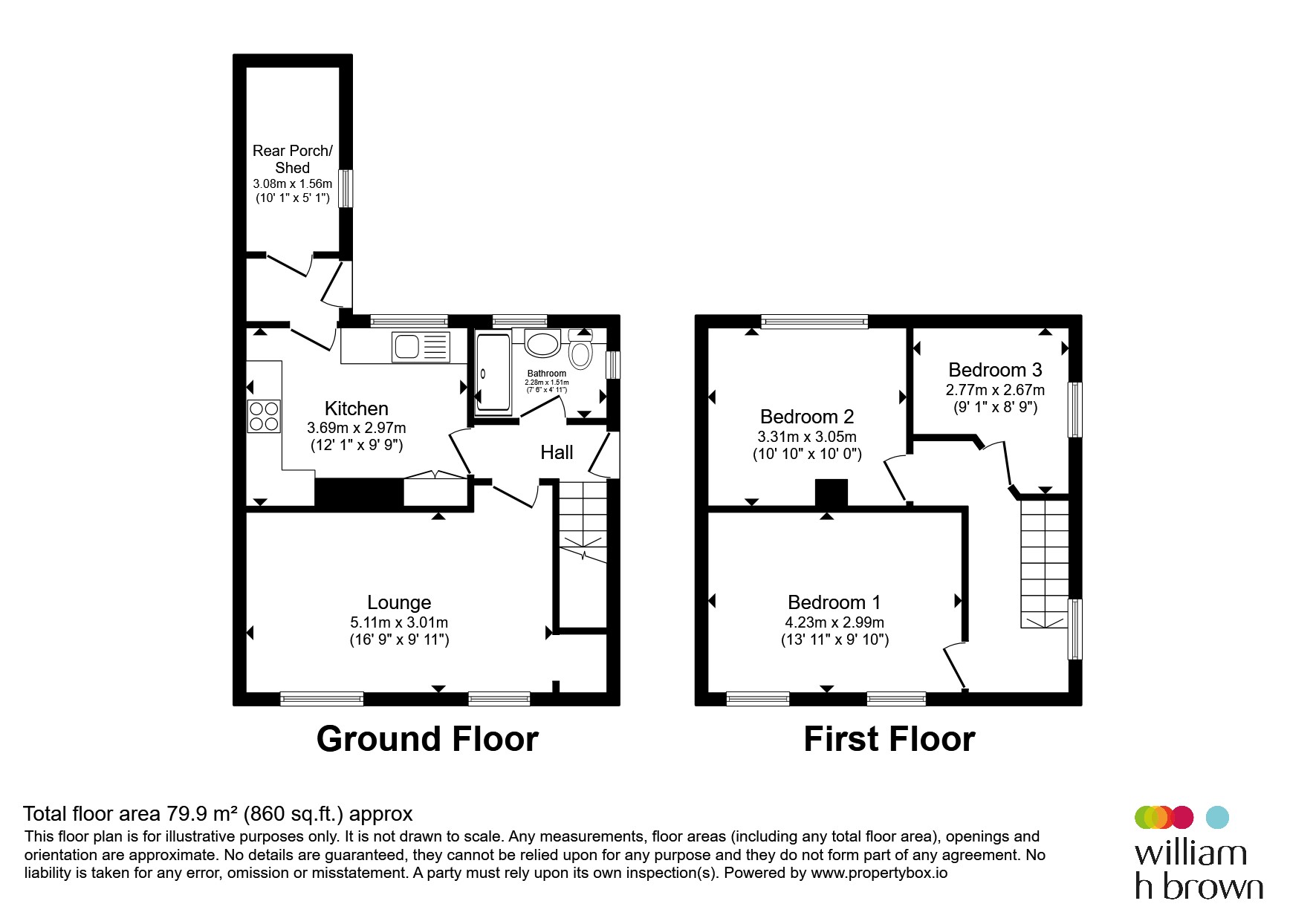 8, Anne Road, Spalding floorplan