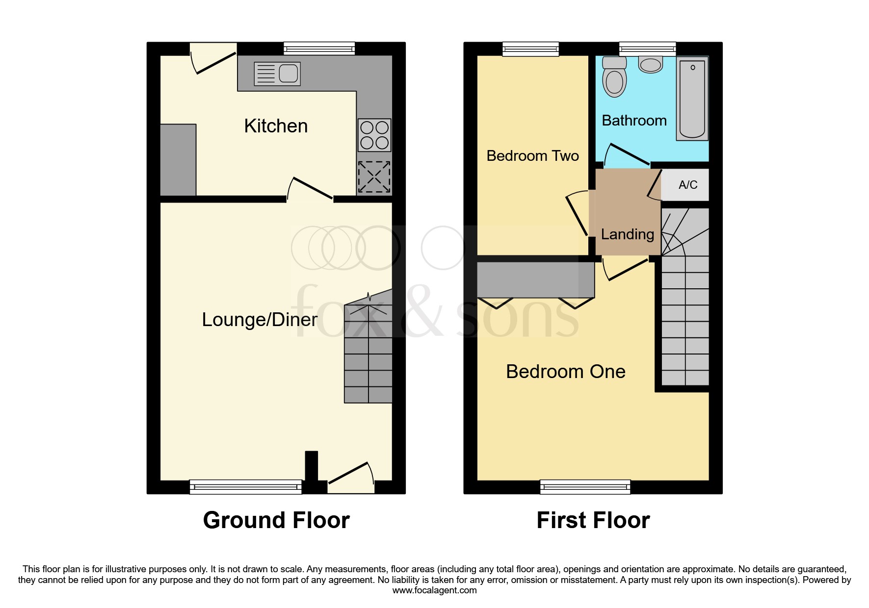 100, Cowley Close, Southampton floorplan