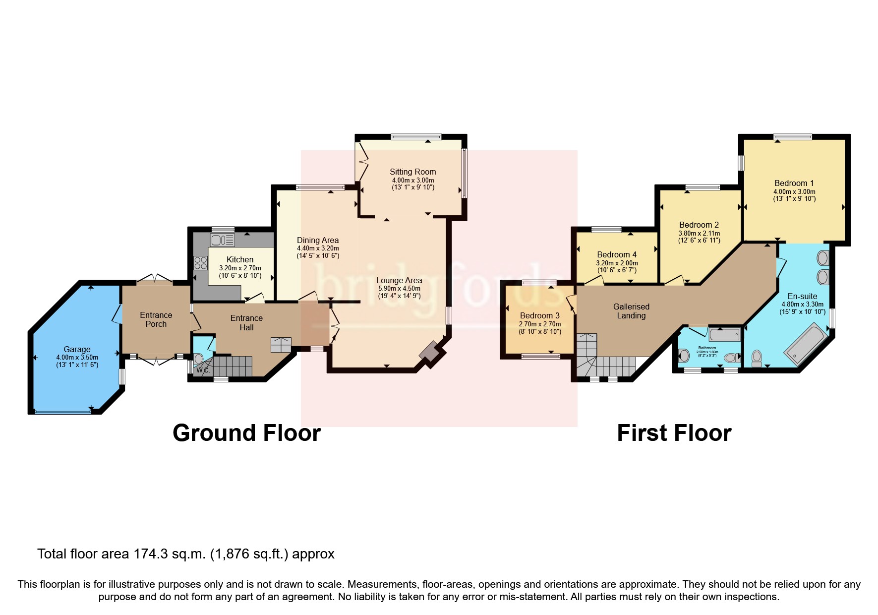 Three Gables,, Town End, Buxton floorplan