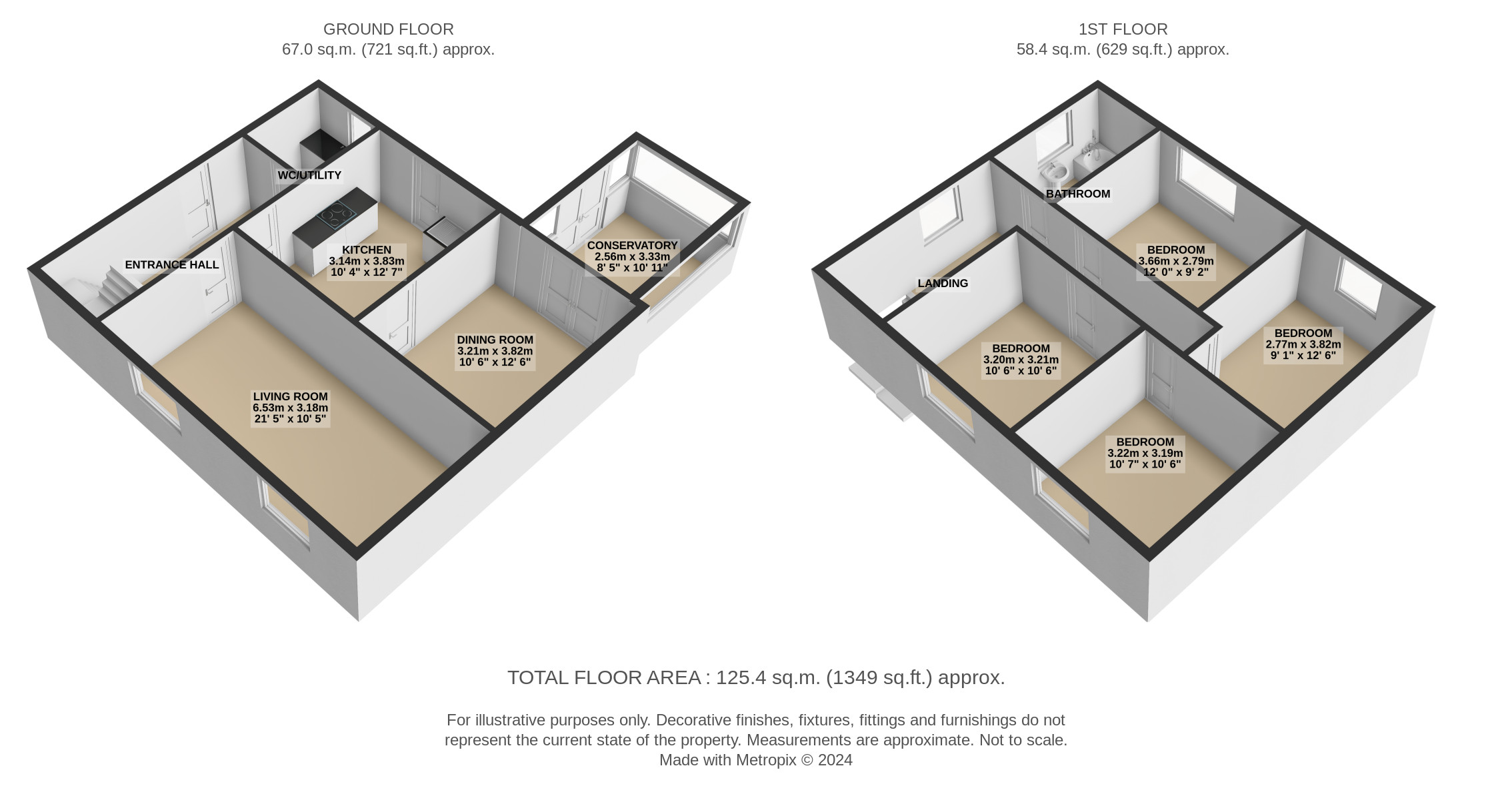 3, Wheatley Close, Welwyn Garden City floorplan