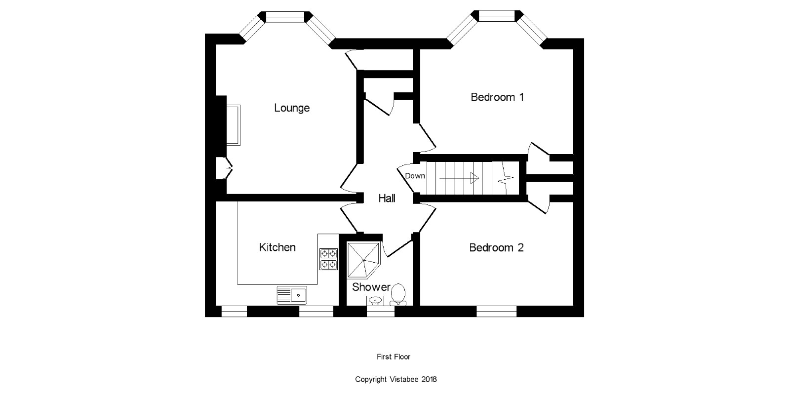 2 Bedrooms Flat for sale in Bonnyton Road, Kilmarnock, East Ayrshire KA1