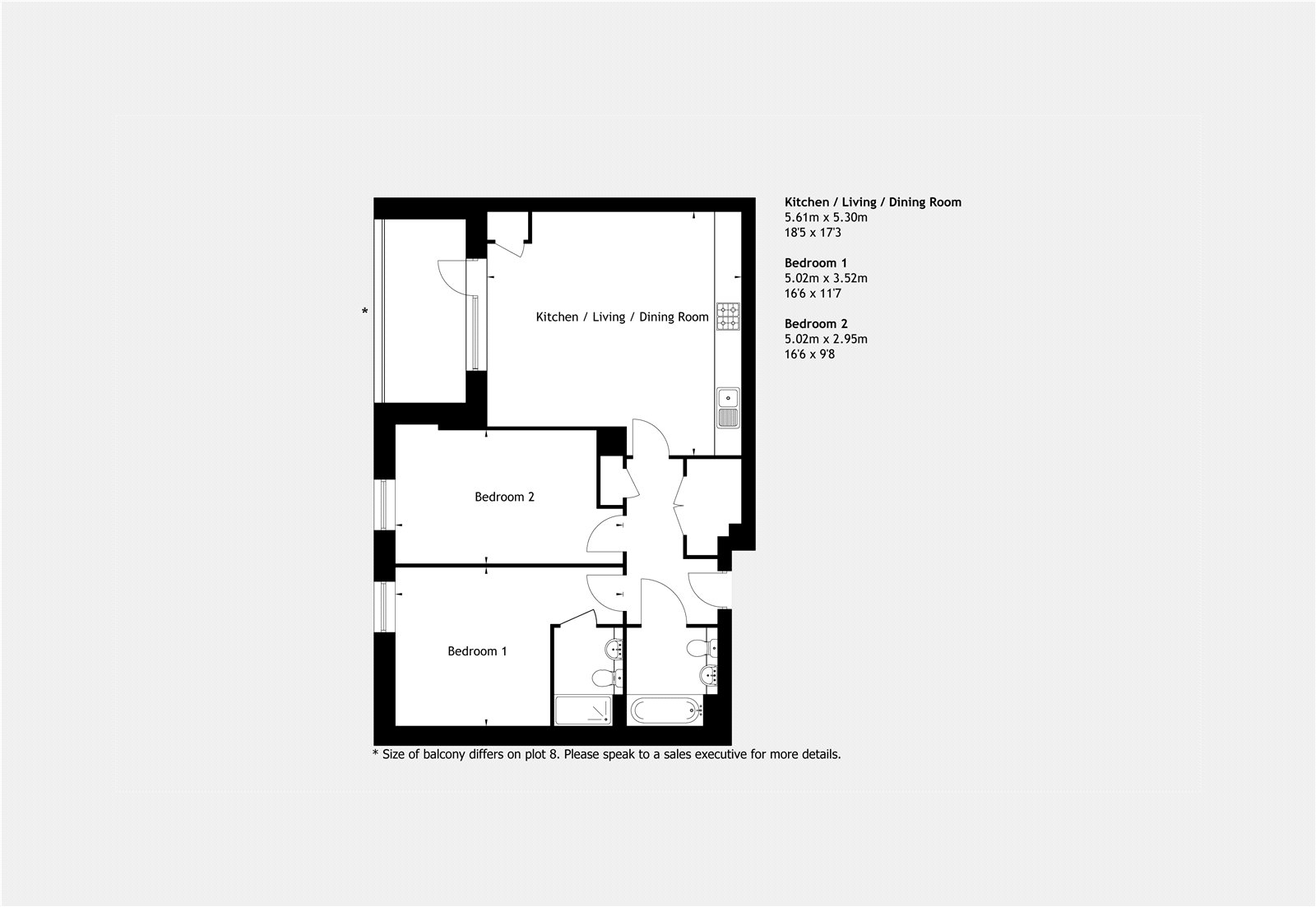 St. Cloud Way, Berkshire floorplan