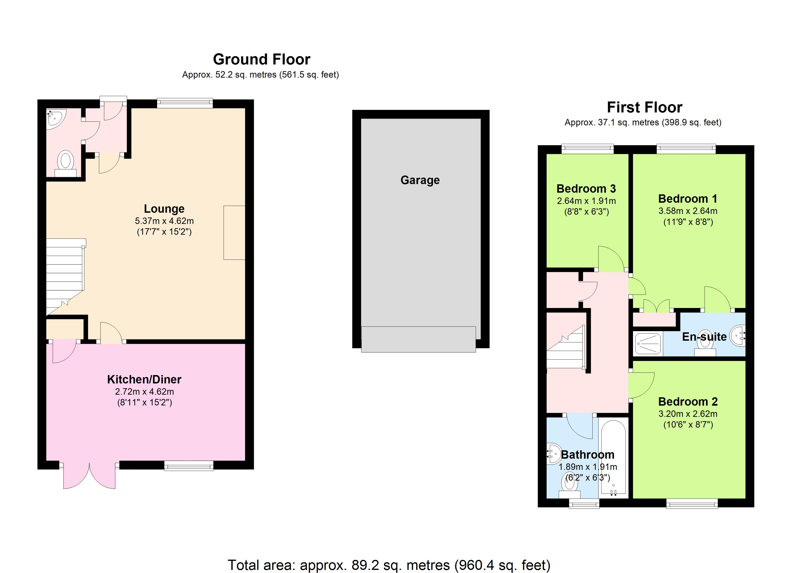 3 Bedrooms Terraced house for sale in Bluebell Drive, Sittingbourne ME10