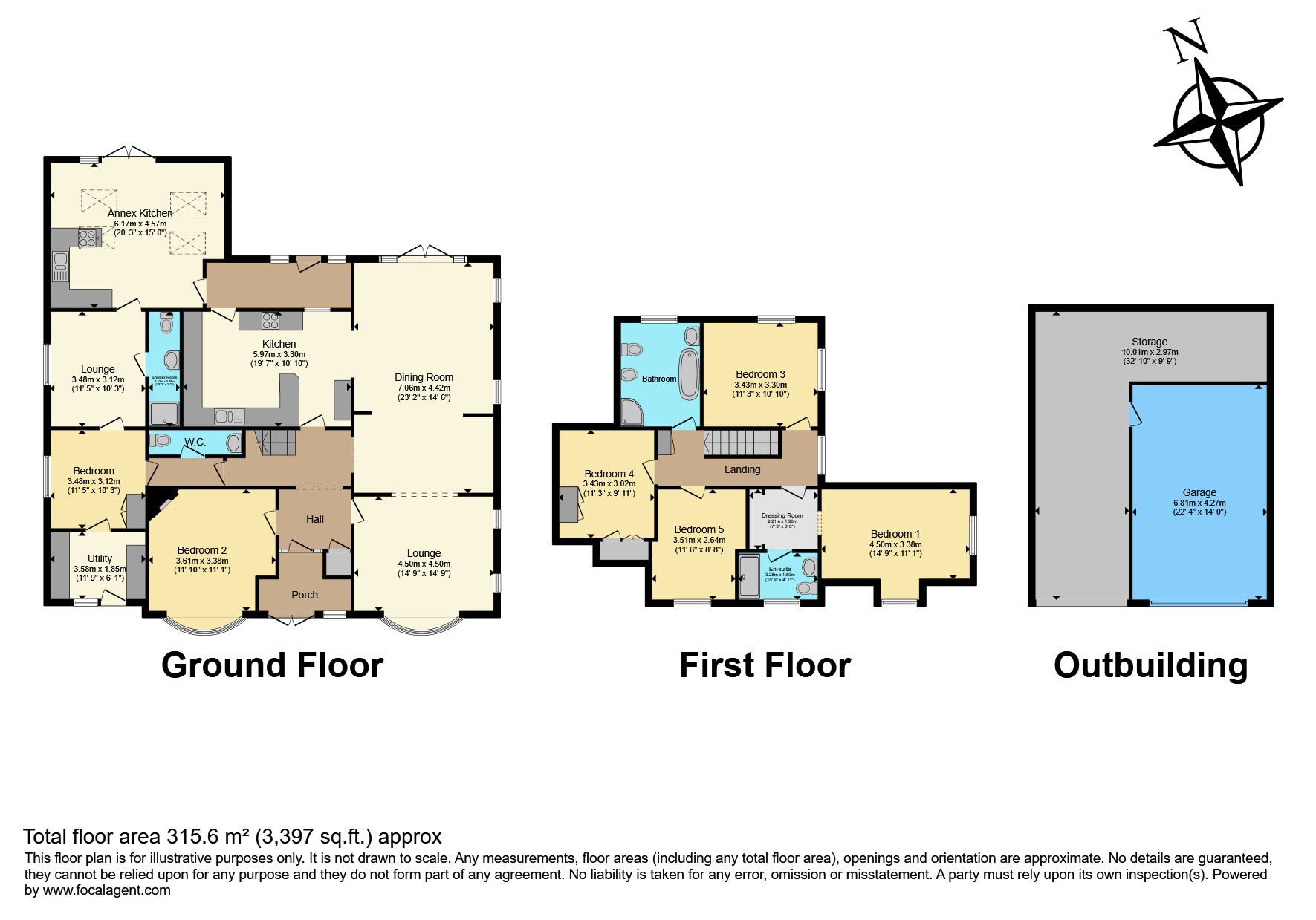 Danbrooke House, Station Road, Wisbech Saint Mary floorplan