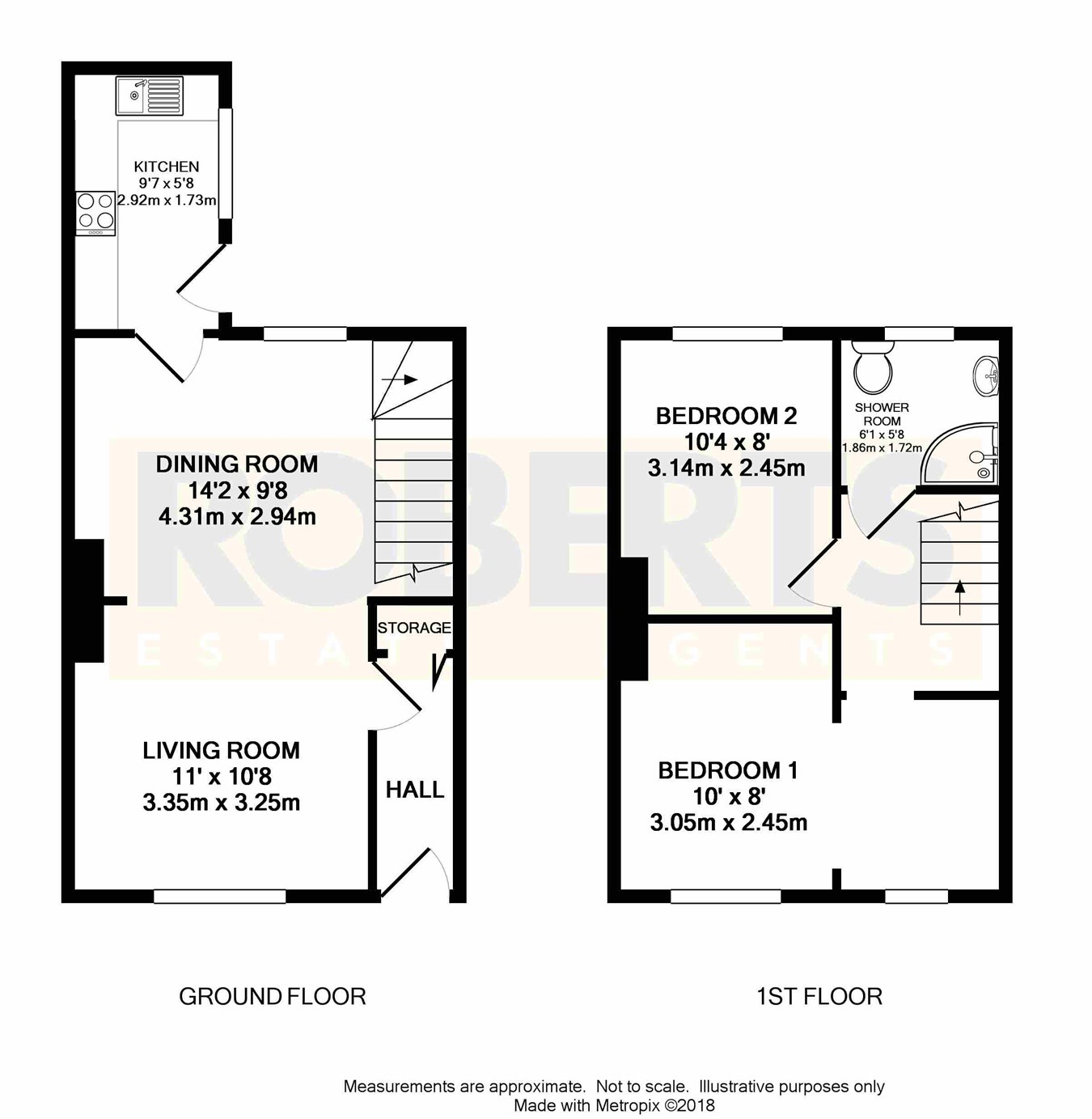 2 Bedrooms Terraced house for sale in Marshfield Street, Newport NP19