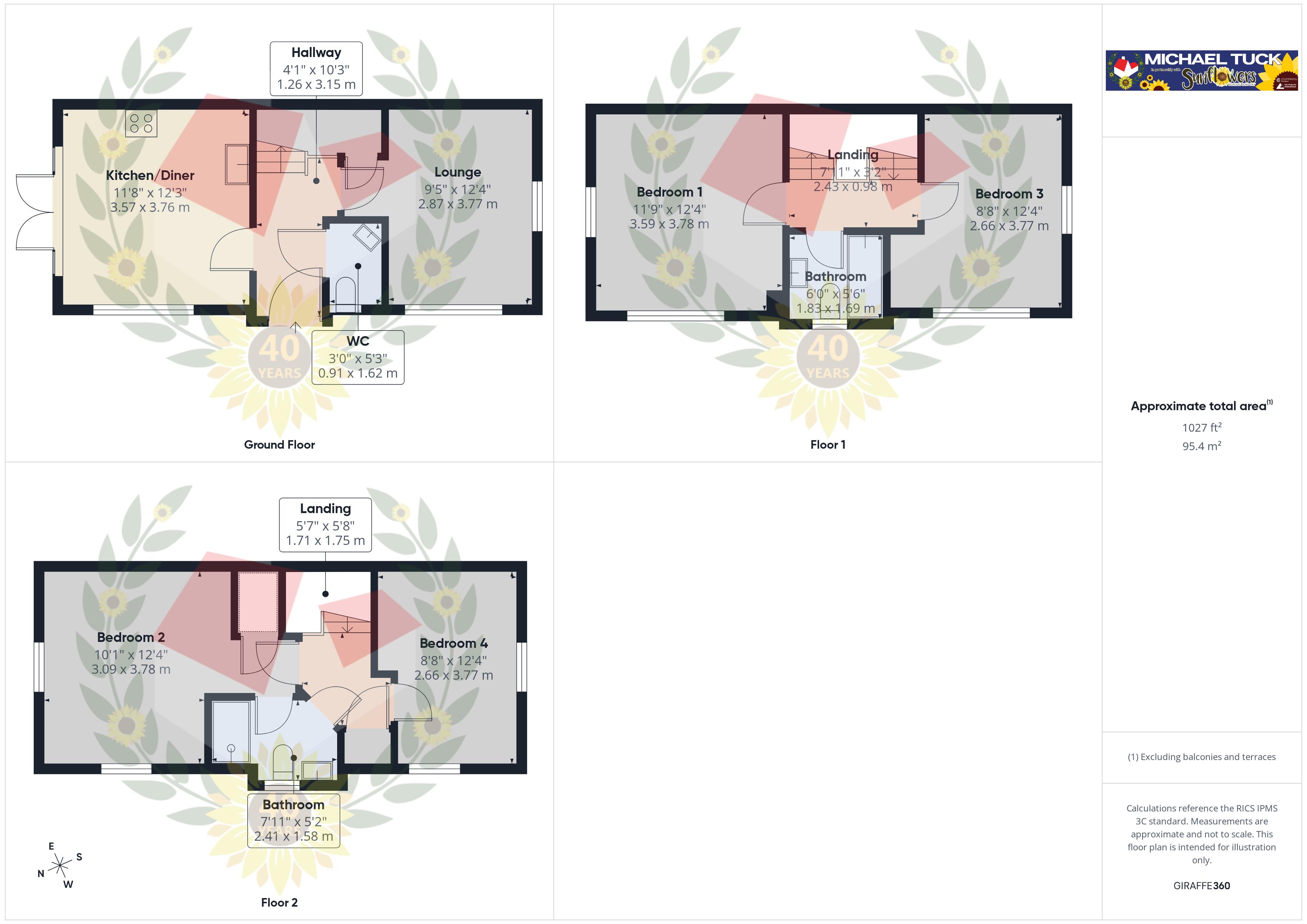 Doyle Road, Bristol floorplan