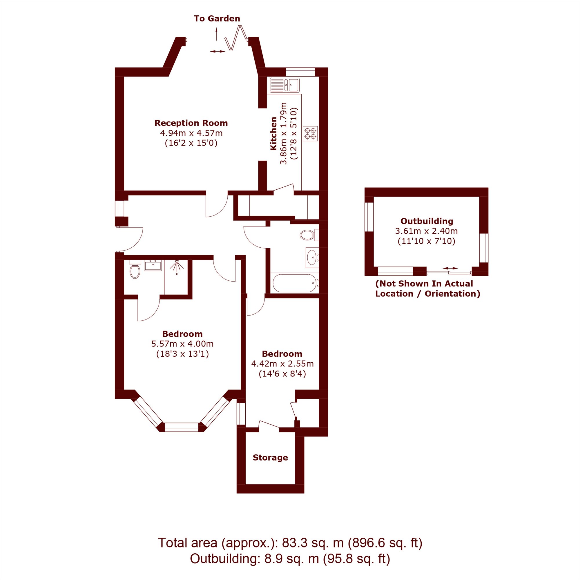 Christchurch Avenue, London floorplan