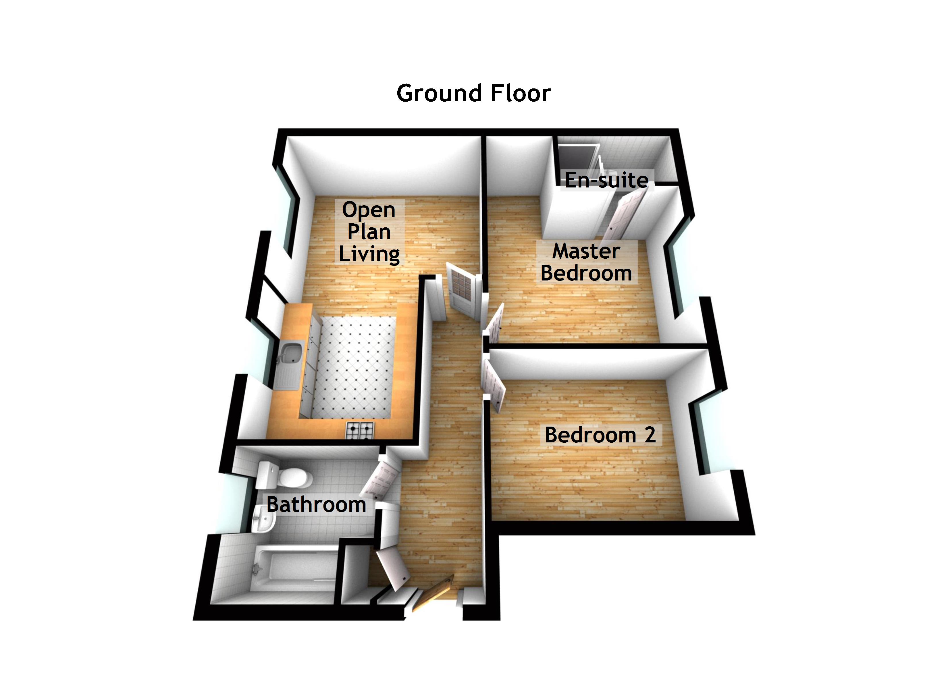 2 Bedrooms Flat for sale in Crunes Way, Kingston Dock, Greenock, Inverclyde PA15