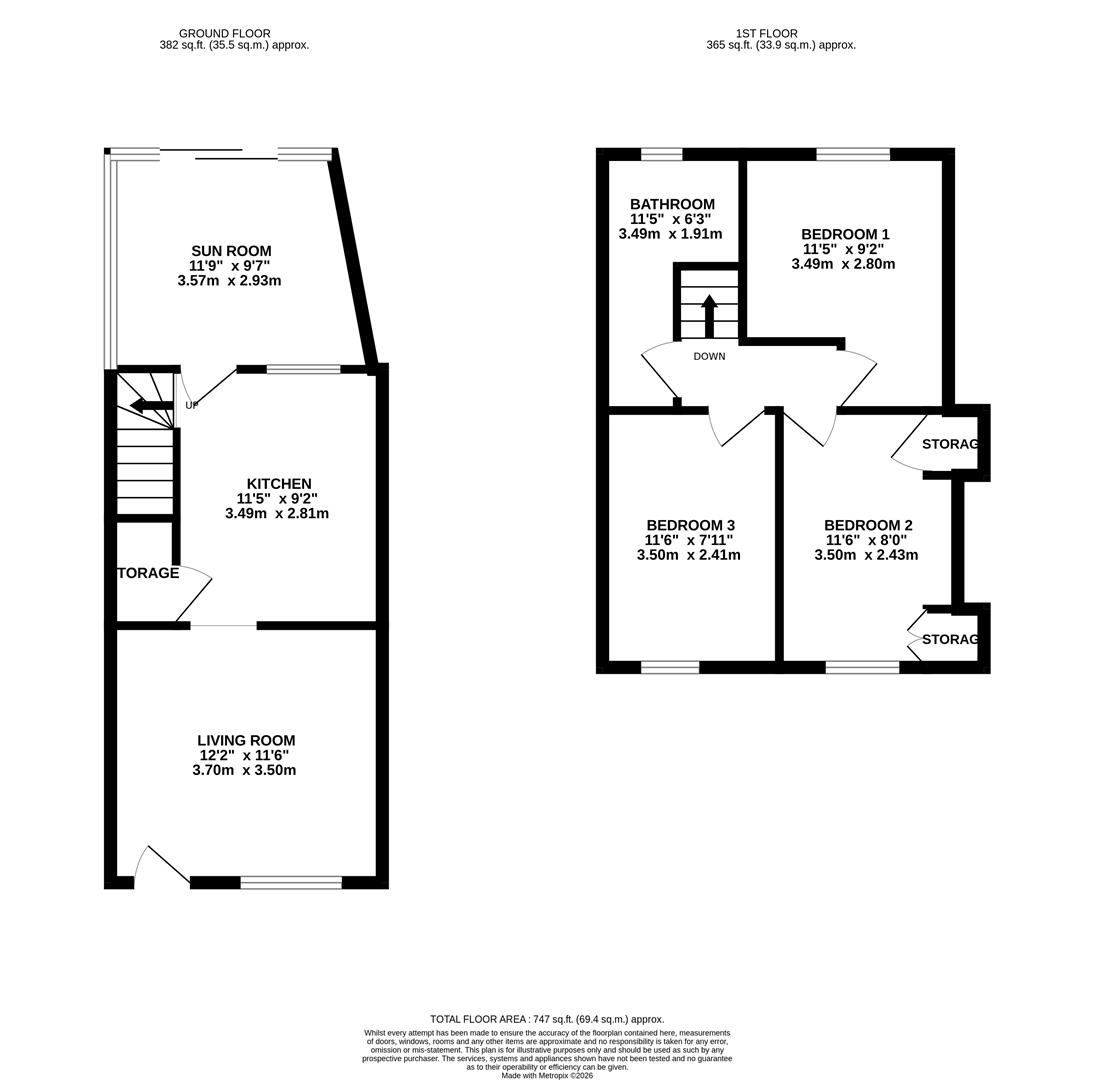 10, Furnival Street, Sandbach floorplan