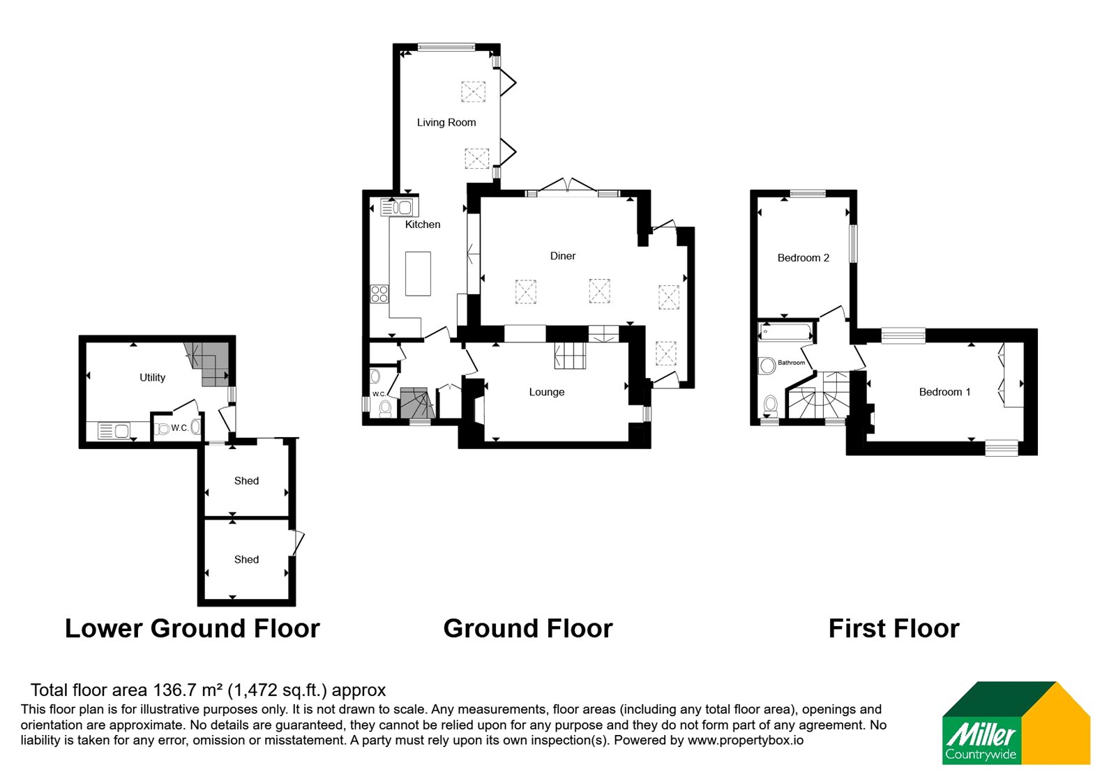 5 Sunnyside,, Polbathic, Cornwall floorplan