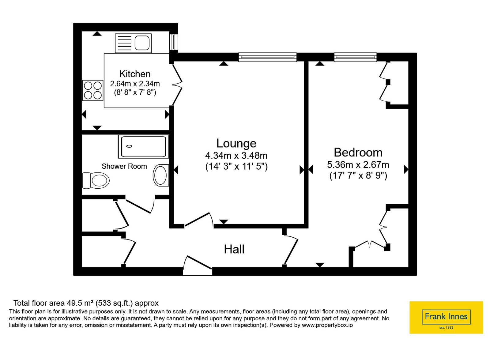 37, Brielen Court, Nottingham floorplan