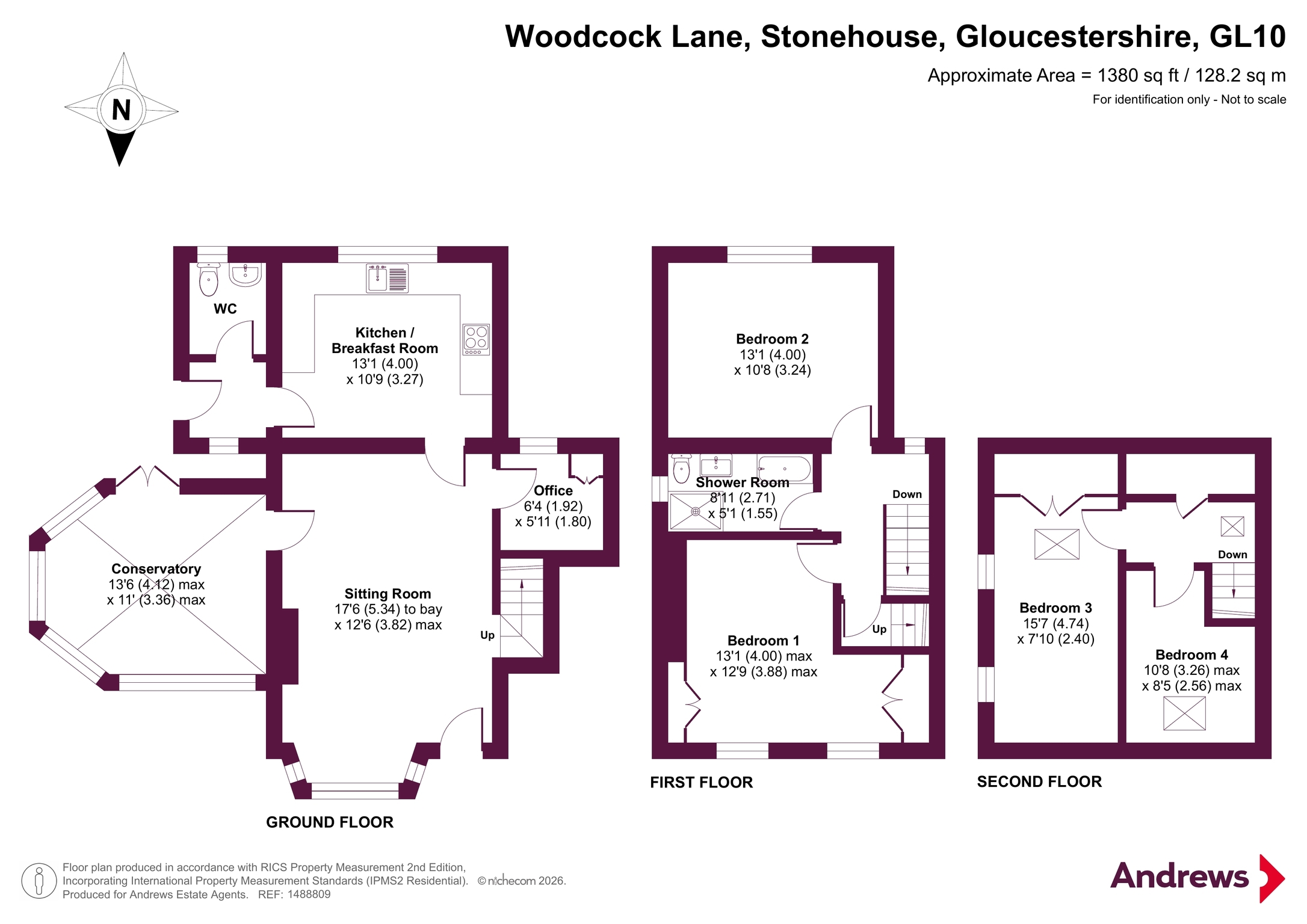 7, Woodcock Lane, Gloucestershire floorplan