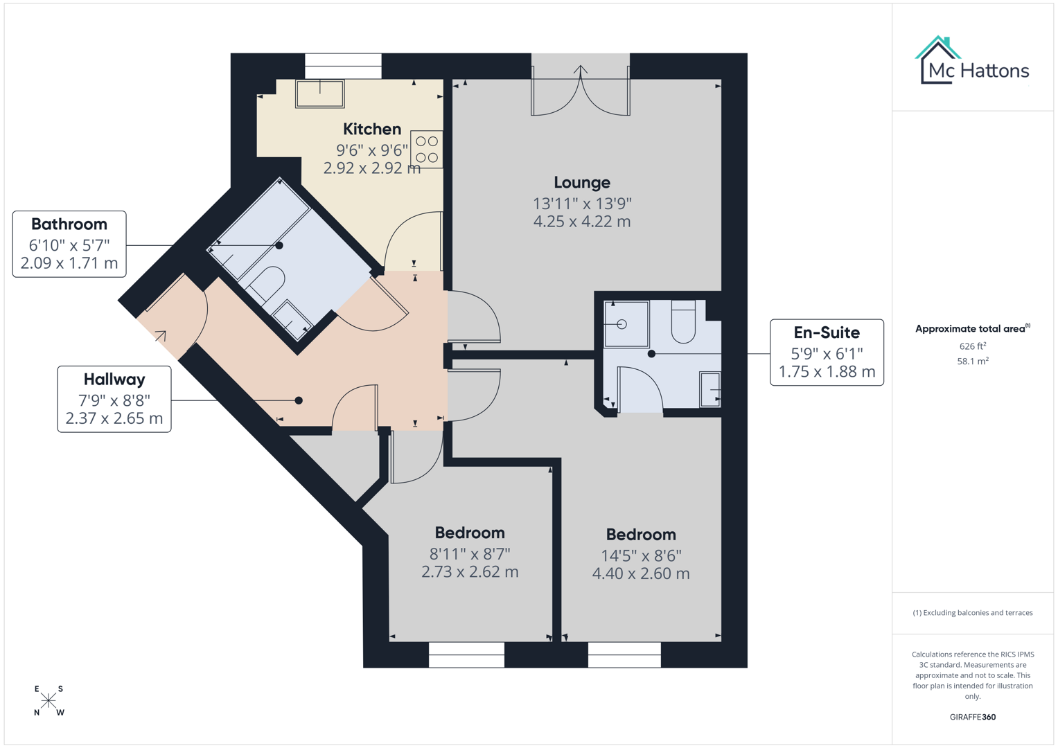 19, Skylark Road, North Cornelly floorplan