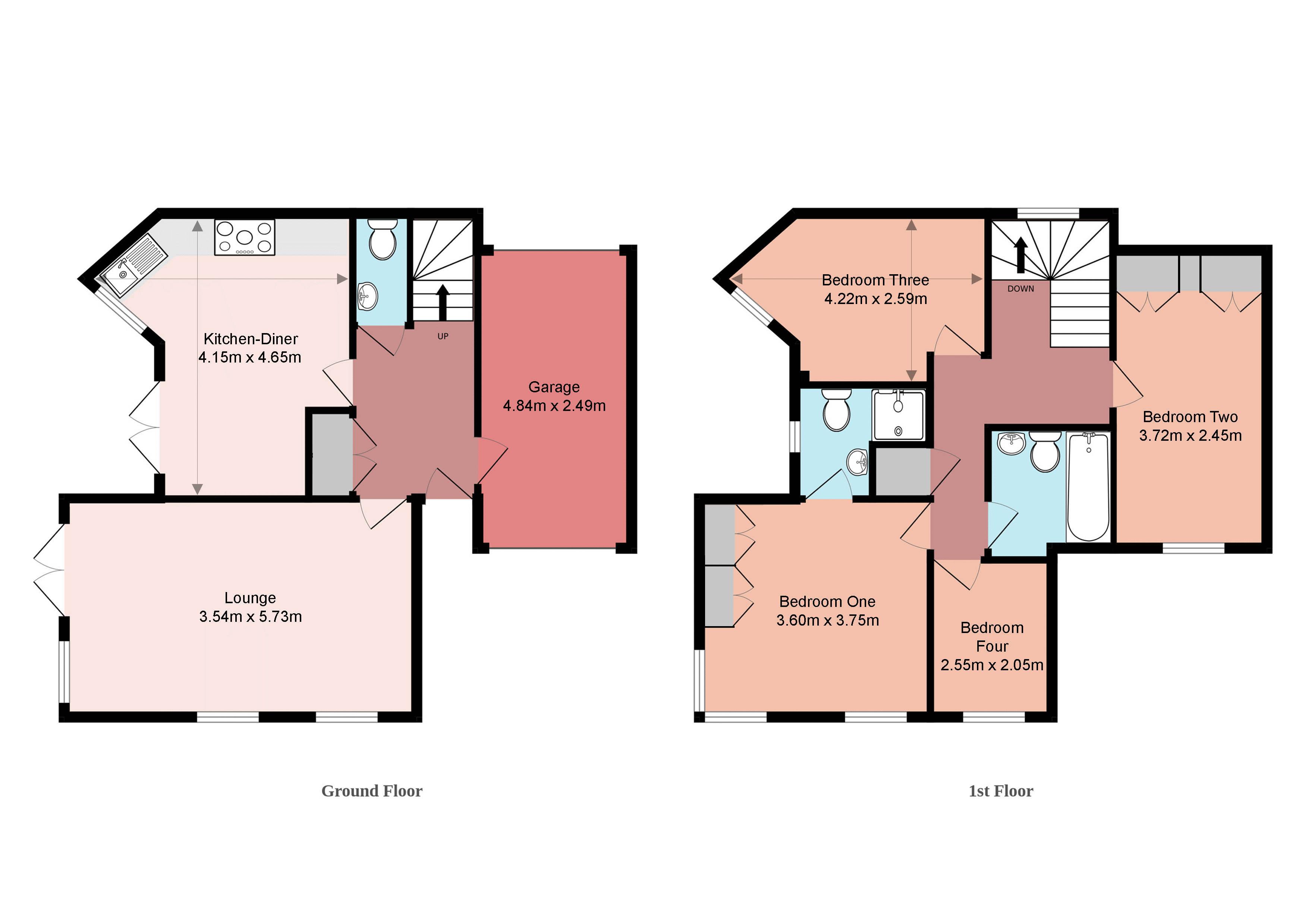 1, Wickham Court, Southampton floorplan