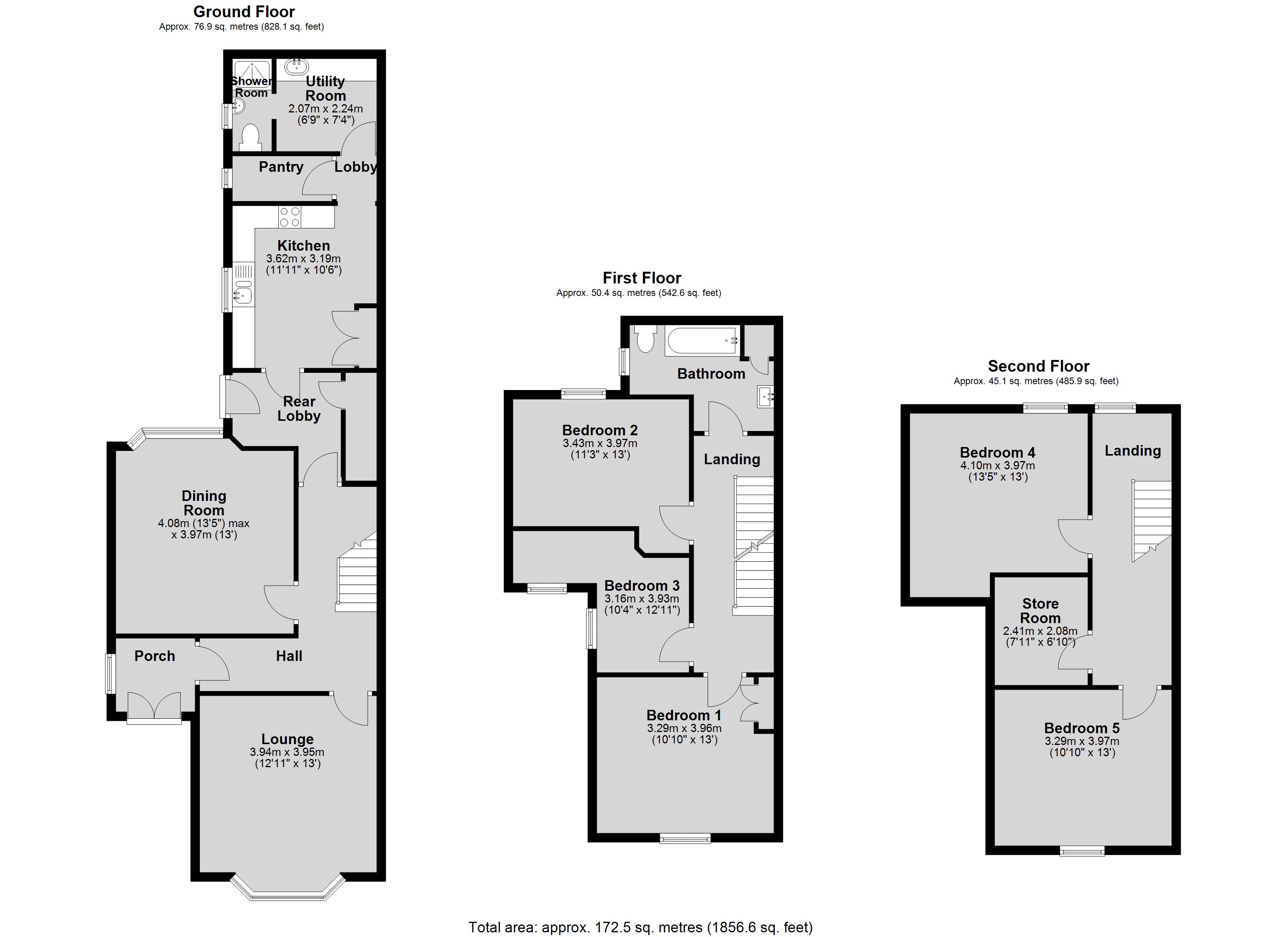 6, Ashlin Grove, Lincoln floorplan