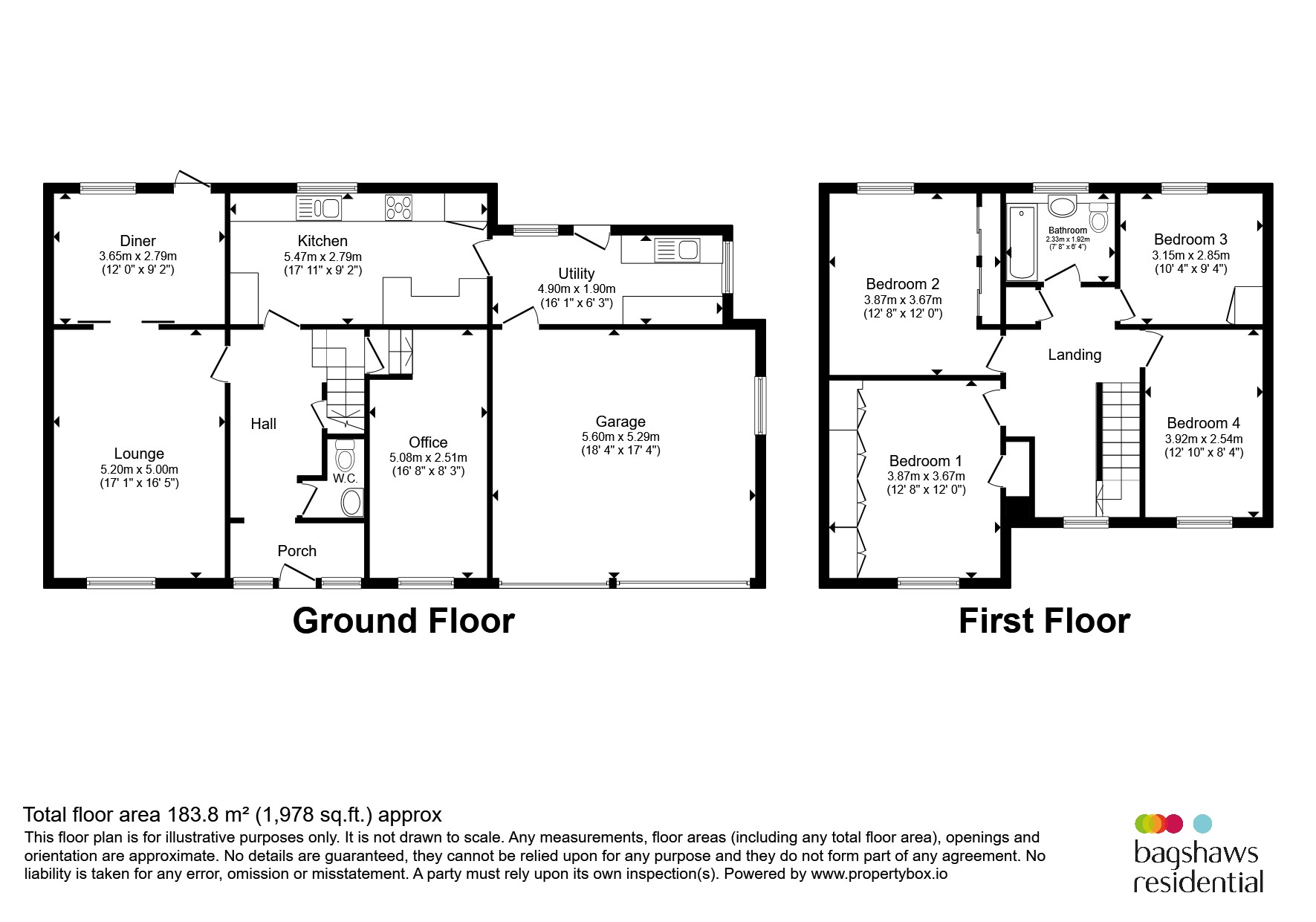 7, Greenside Court, Derby floorplan