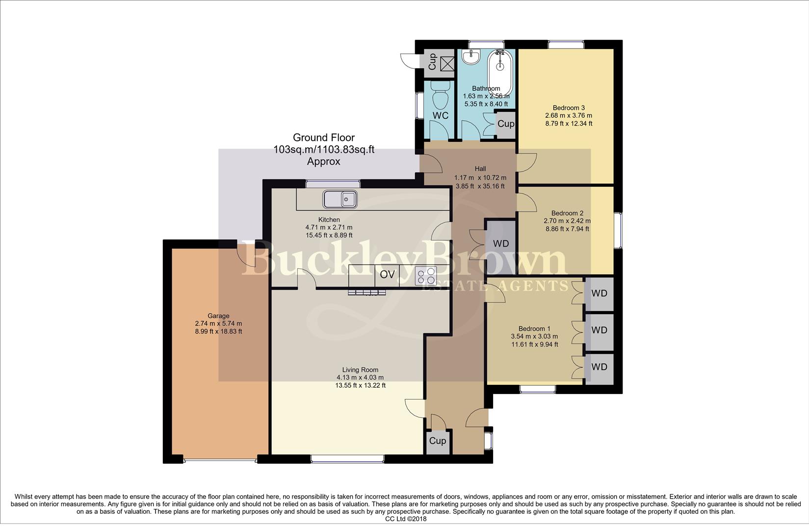9, Manor House Court, Nottingham floorplan