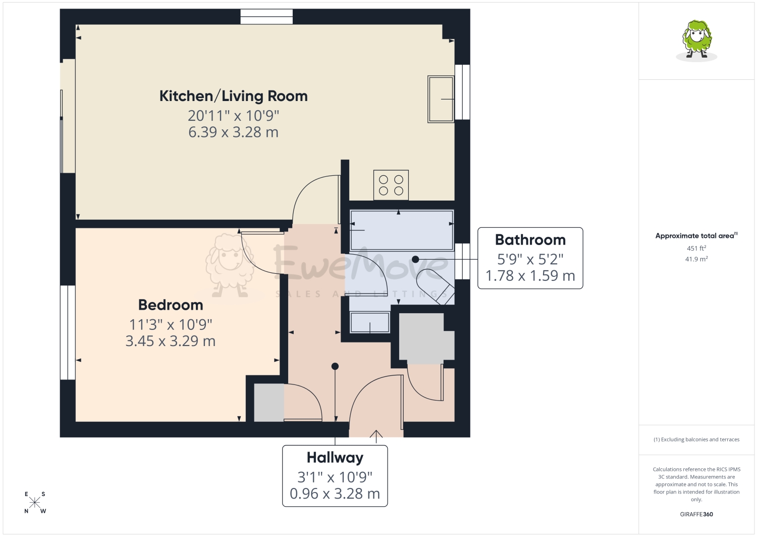 33, Blackthorn Close, Cambridge floorplan