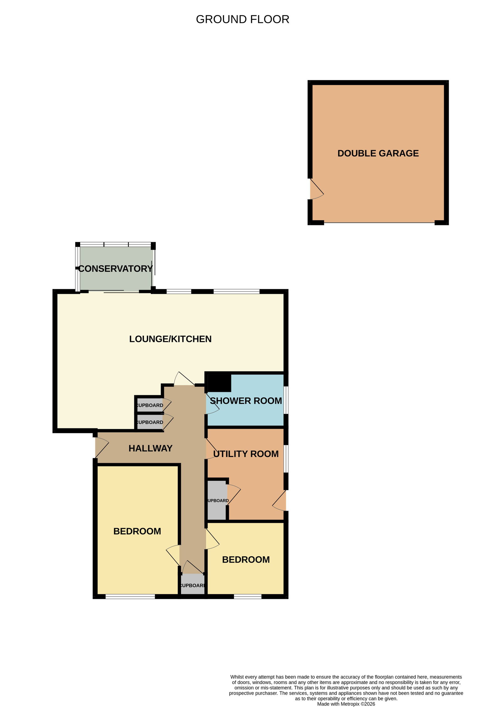 5, Oaktree Close, St. Austell floorplan