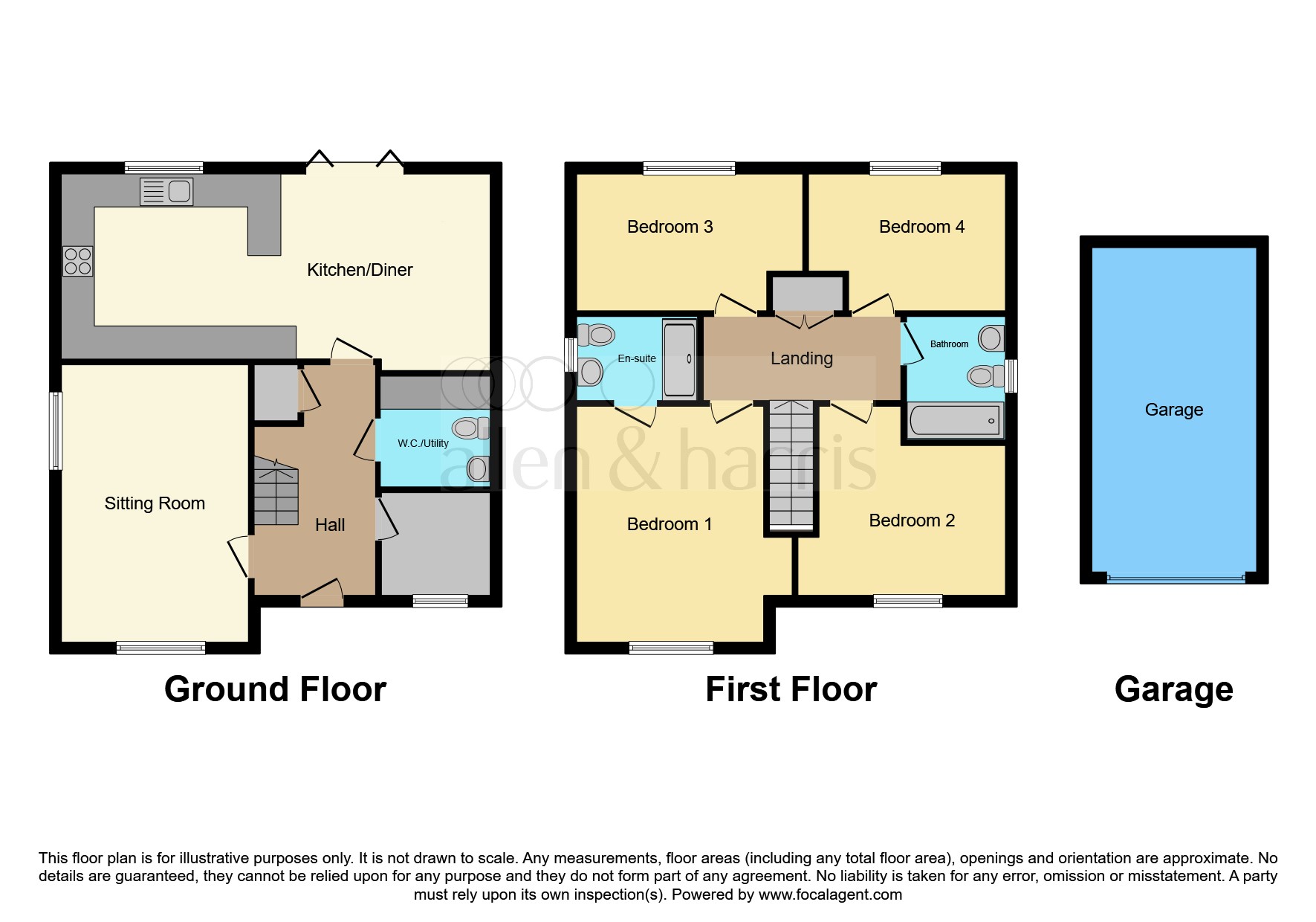 4, Abraham Way, Witney floorplan