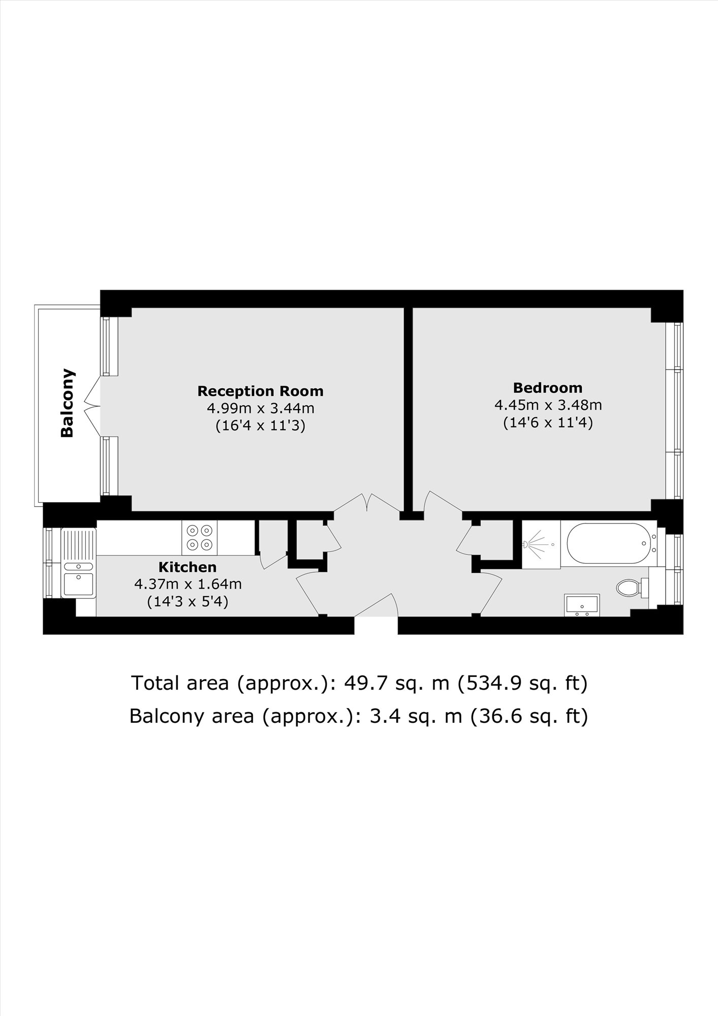 Flat 39, 35, Buckingham Gate, London floorplan