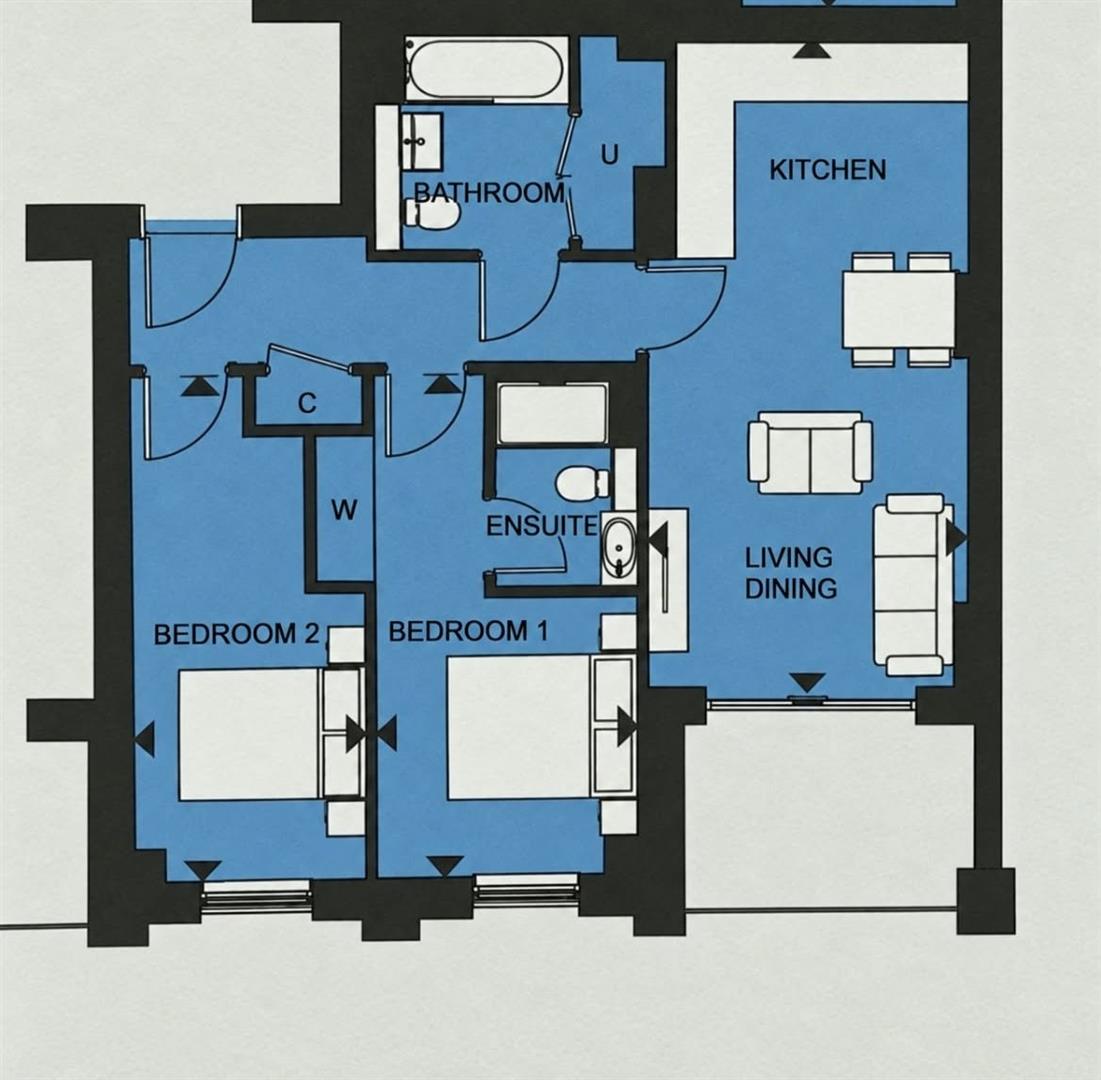 Carraway Street, Reading floorplan