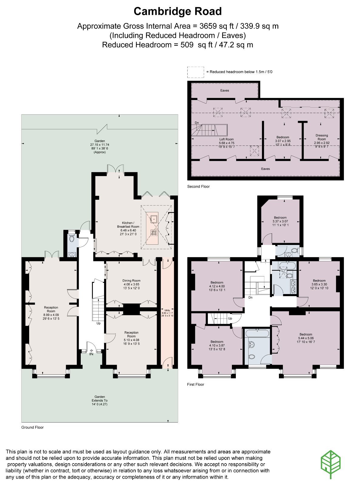 4, Cambridge Road, Middlesex floorplan
