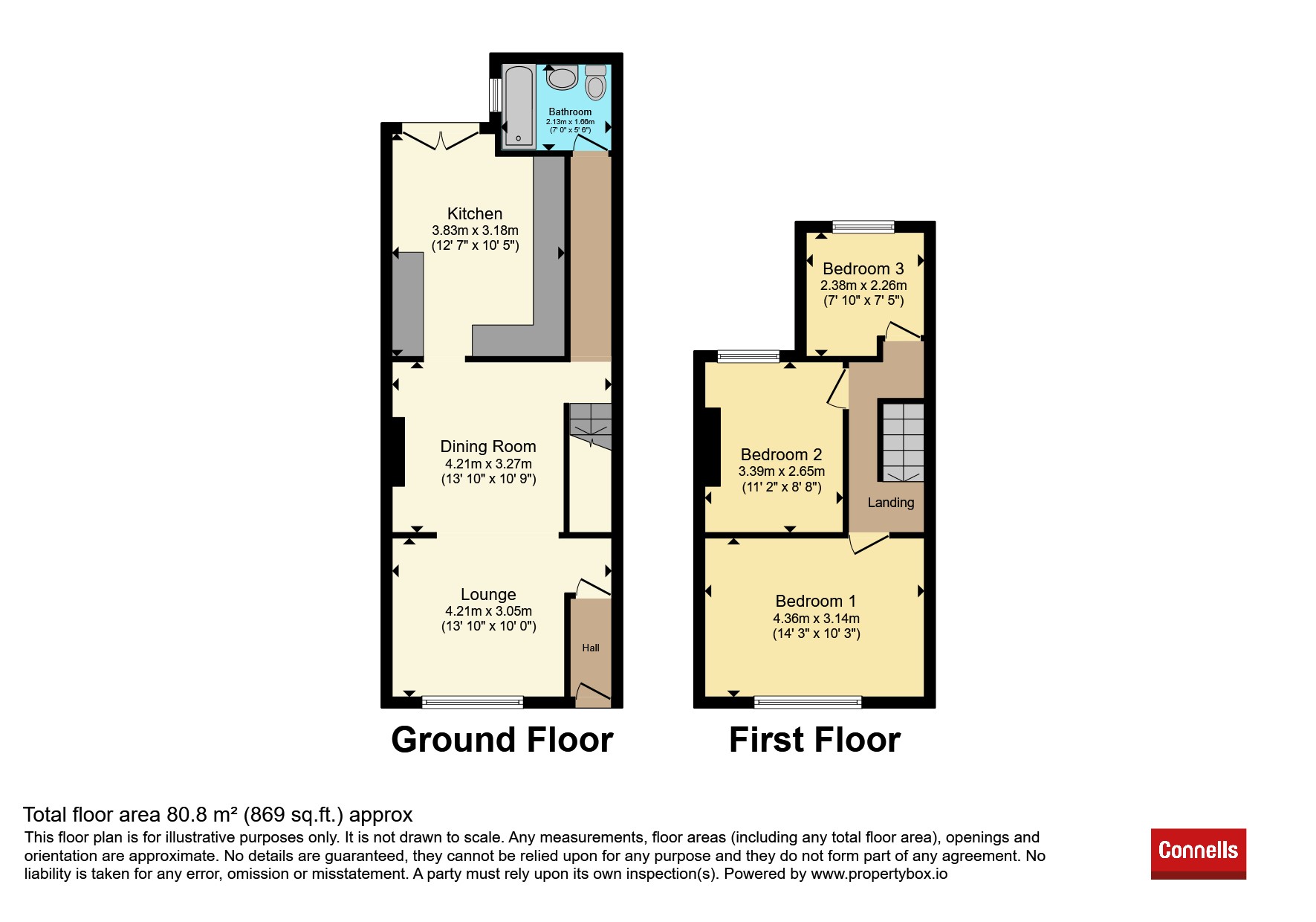 65, Primrose Lane, Bristol floorplan