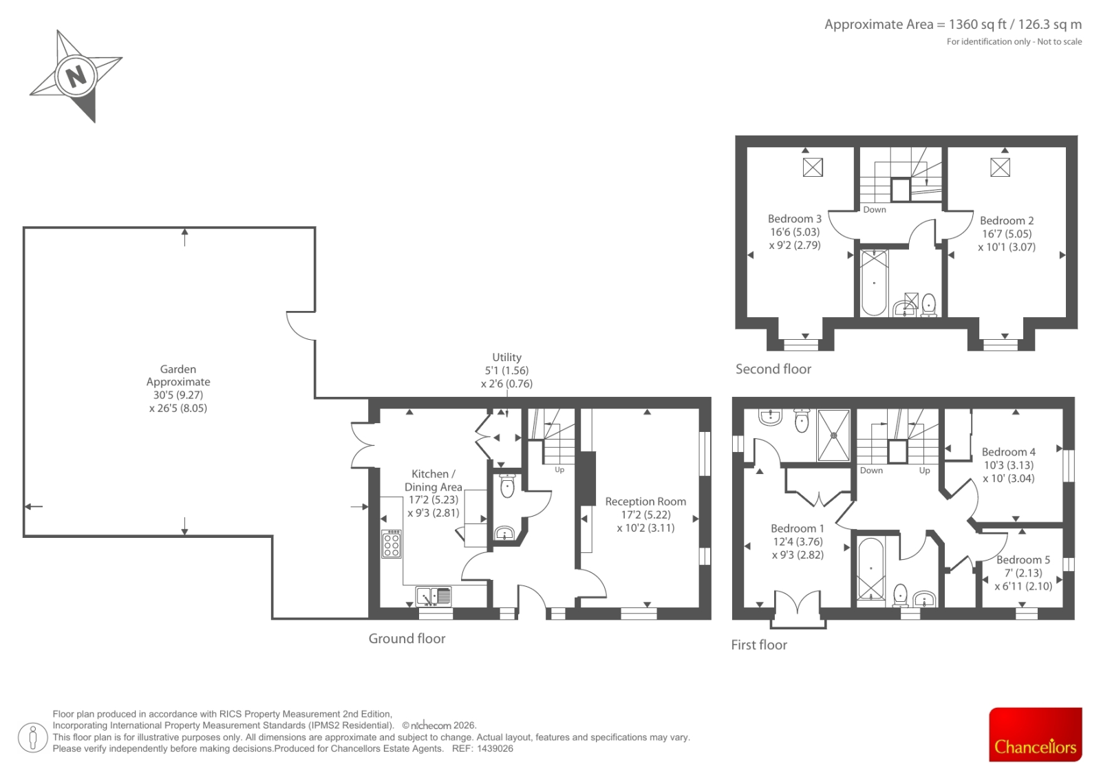 1, Goodenough Drive, Wantage floorplan