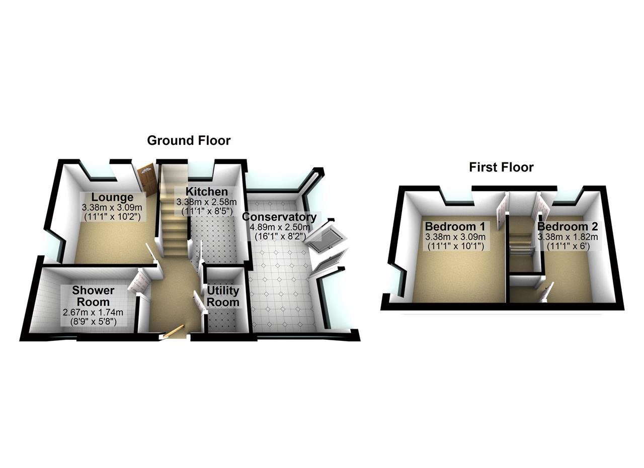 Delft Cottage, Heath Road, Stanway Green, Colchester CO3, 2 bedroom