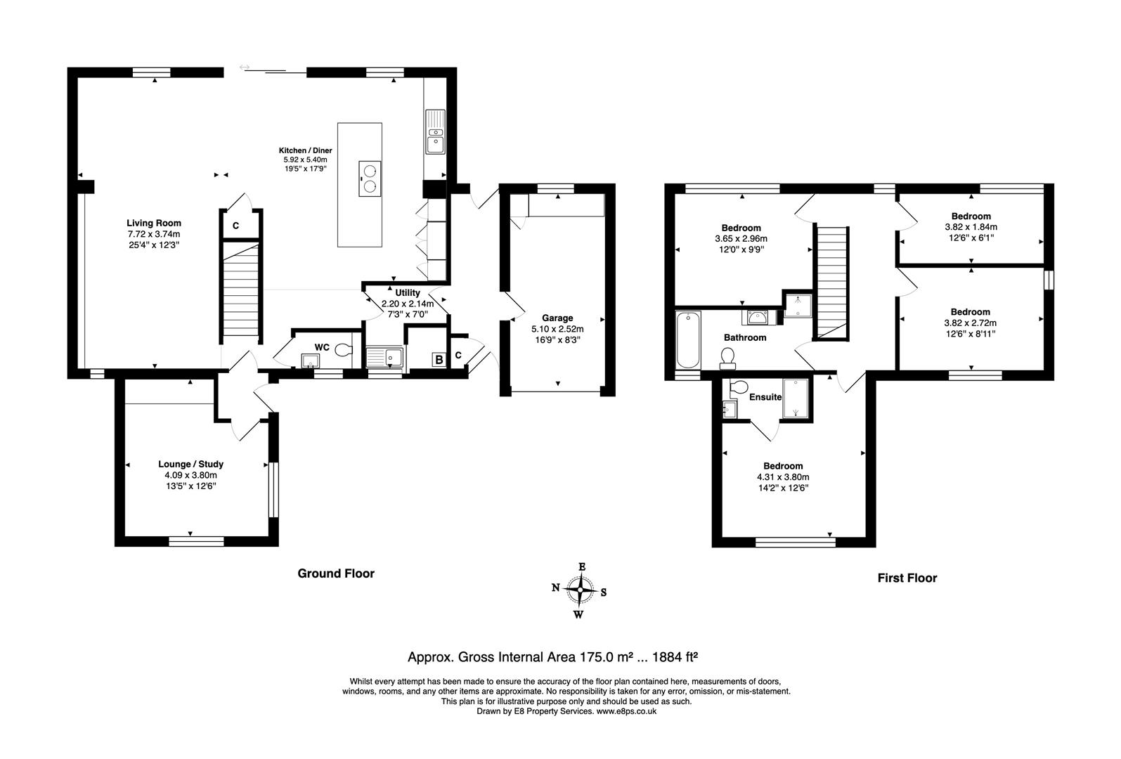 34, Crecy Walk, Woodstock floorplan