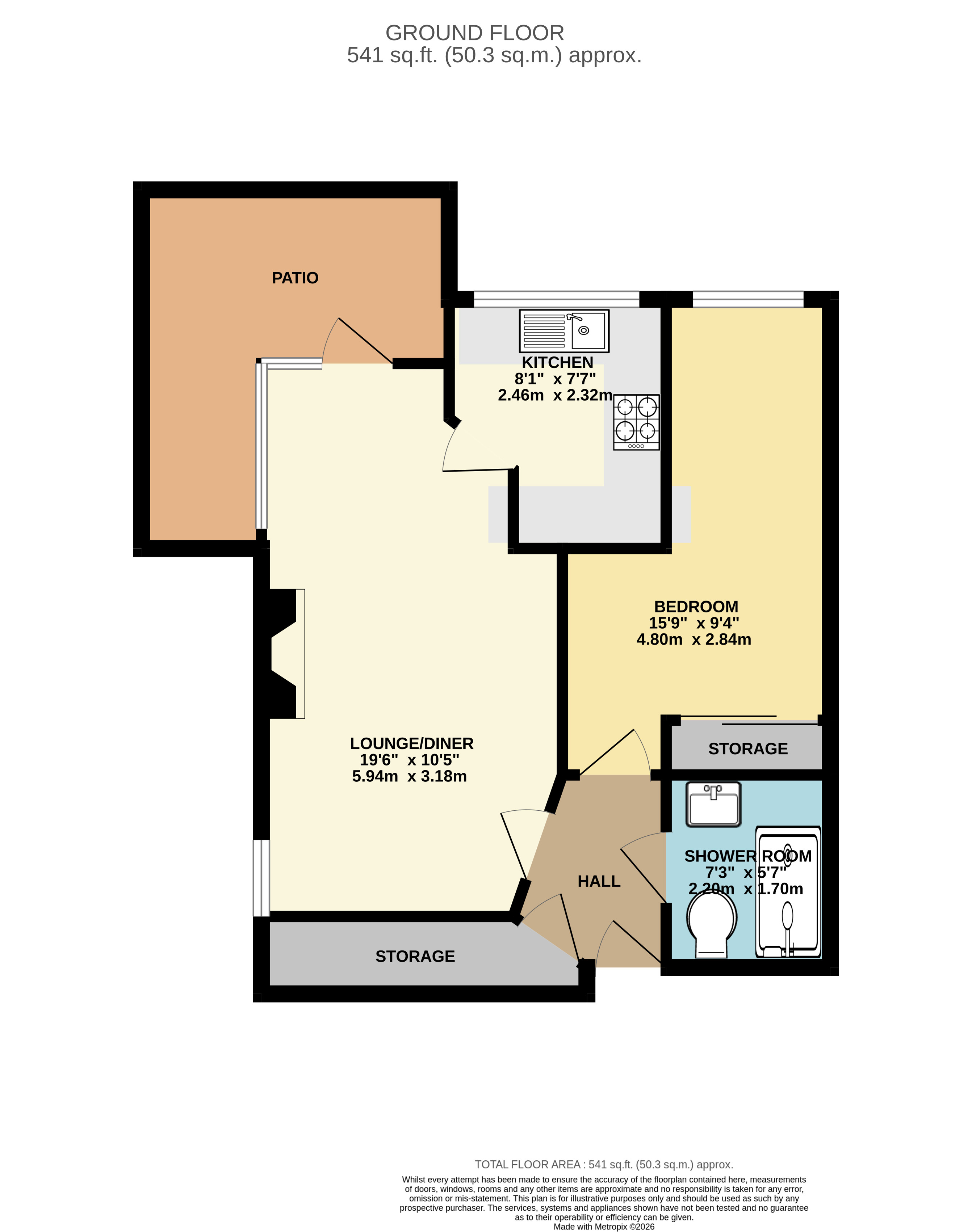 Henleaze Terrace, Bristol floorplan