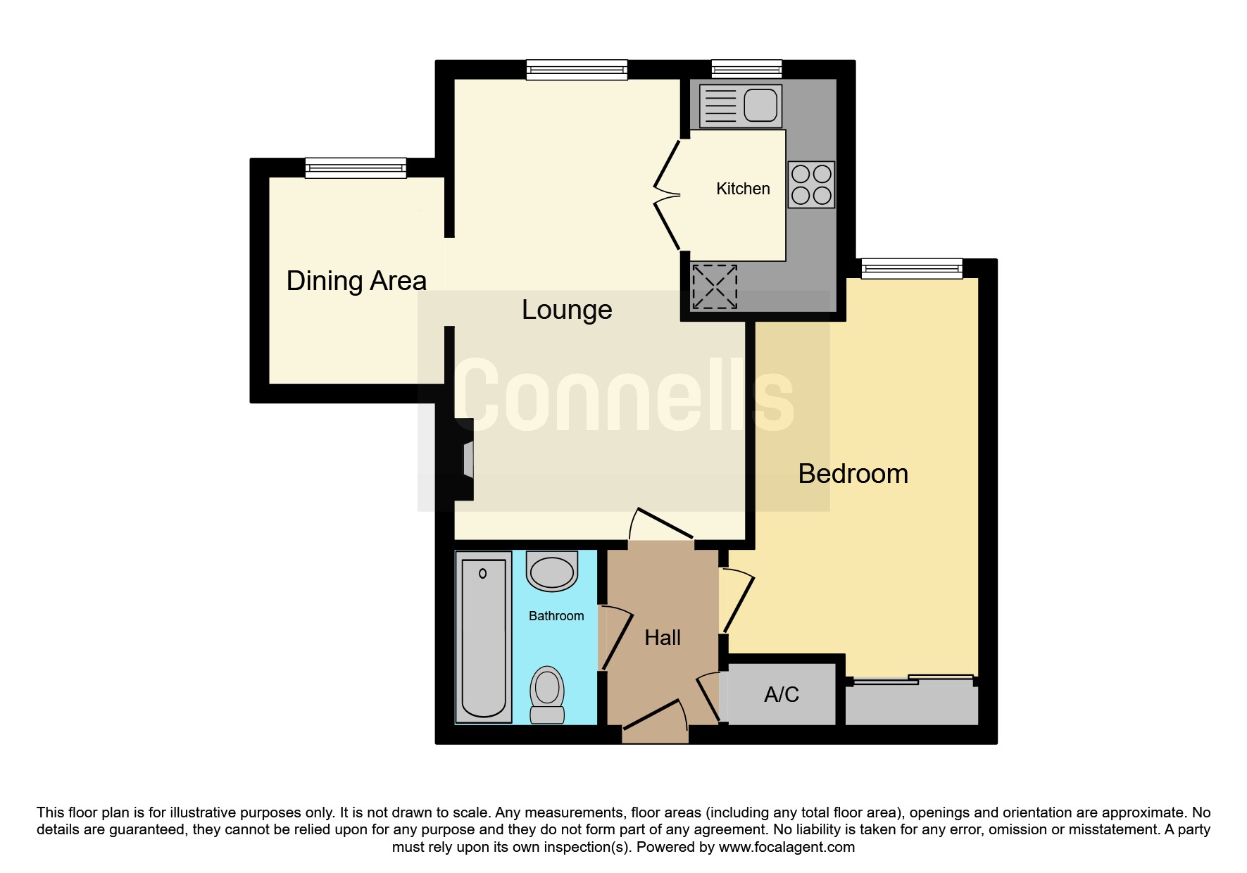 Apartment 21, Montgomery Court, Coventry Road, Warwick floorplan