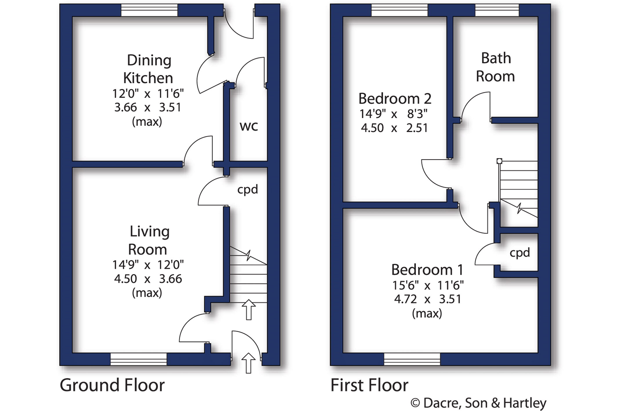 27, Honey Pot Drive, Shipley floorplan