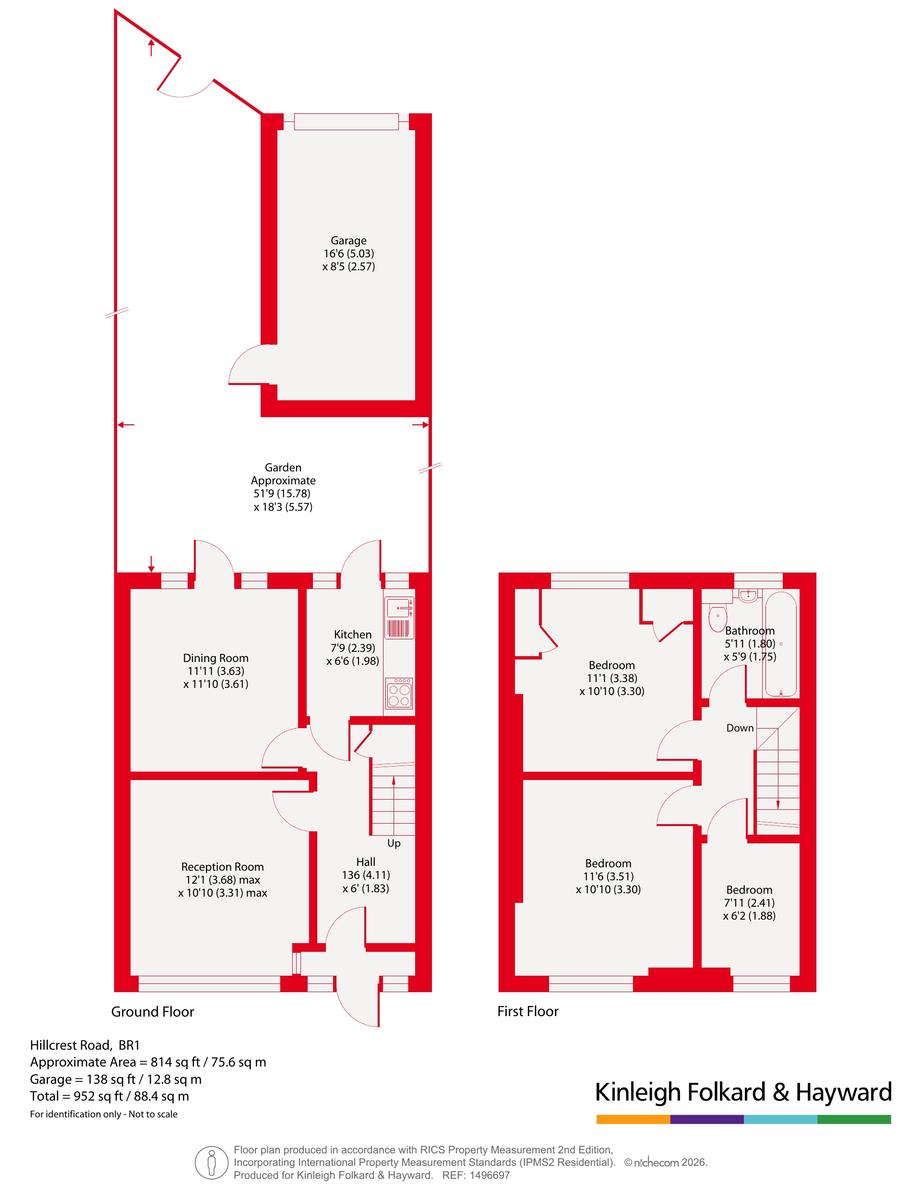 123, Hillcrest Road, Kent floorplan