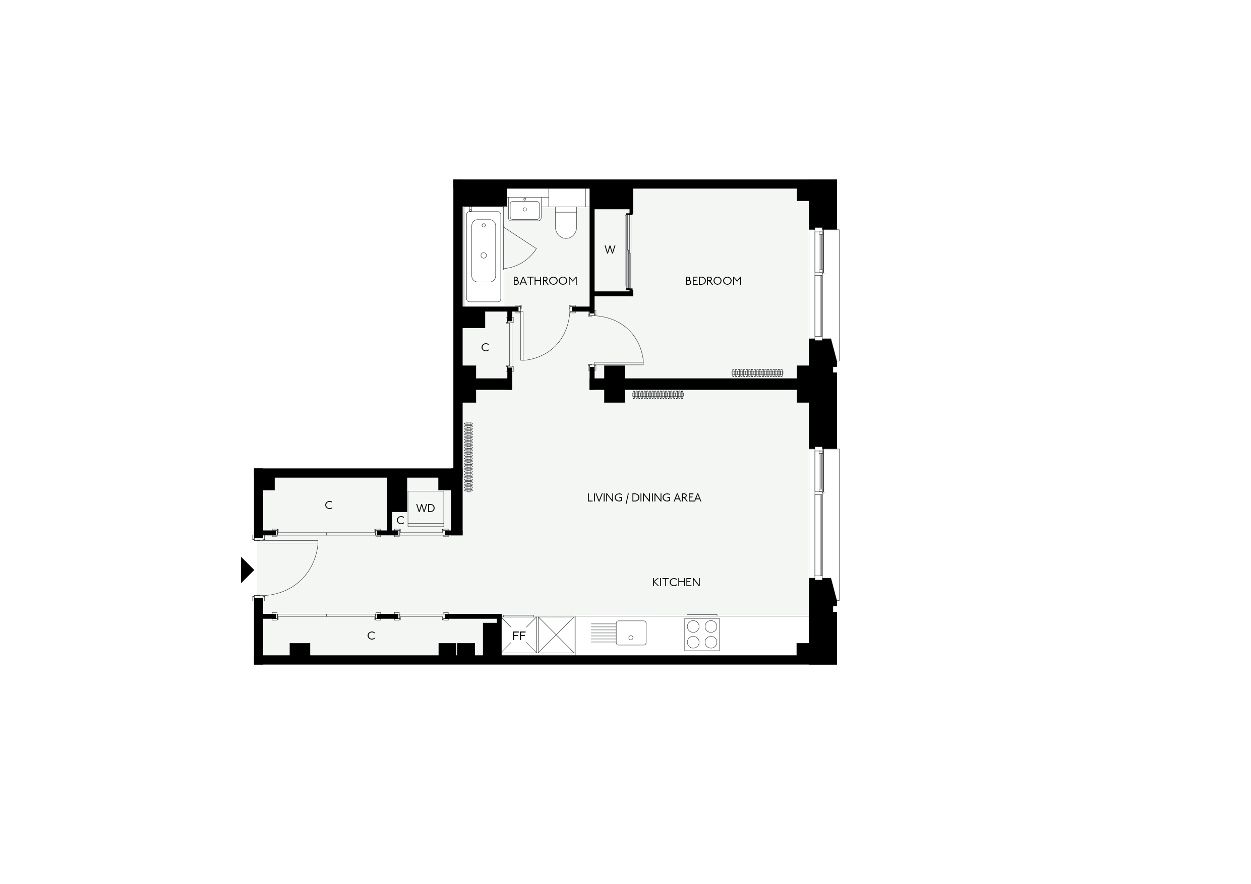 11 Selborne Road, London floorplan