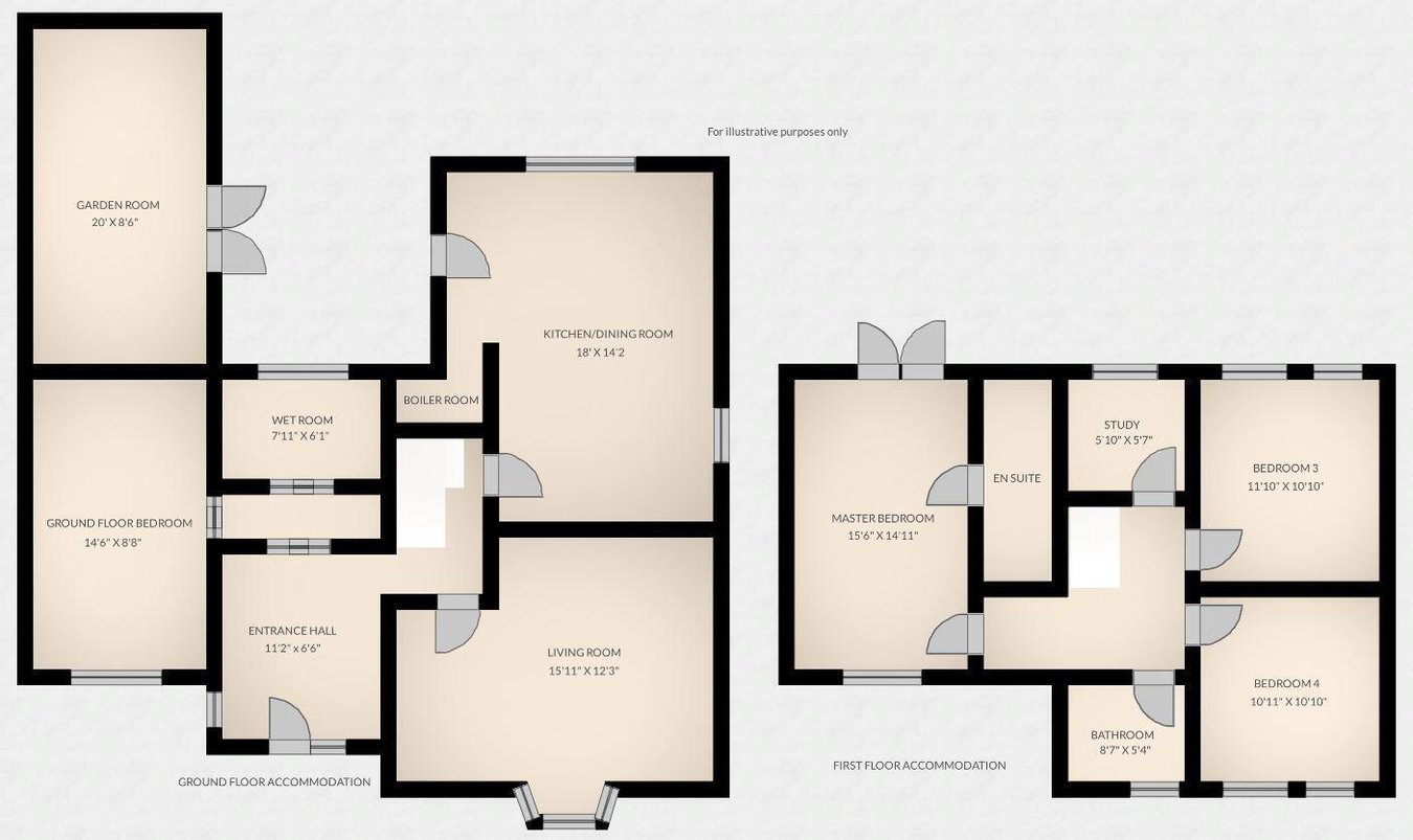 12, Roland Avenue, Rhyl floorplan