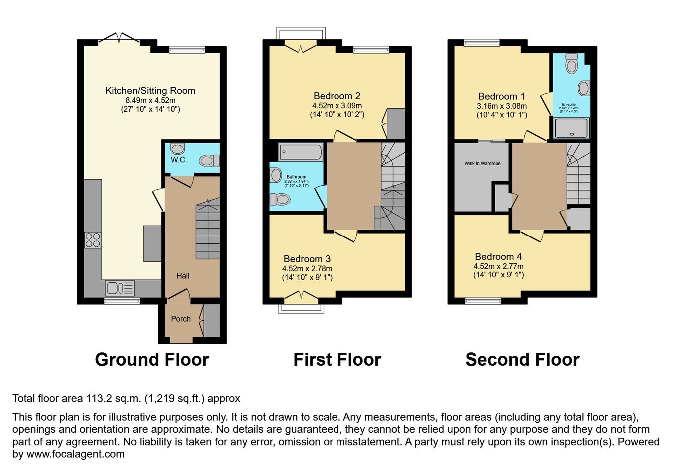 14, Fogarty Park Road, Bristol floorplan