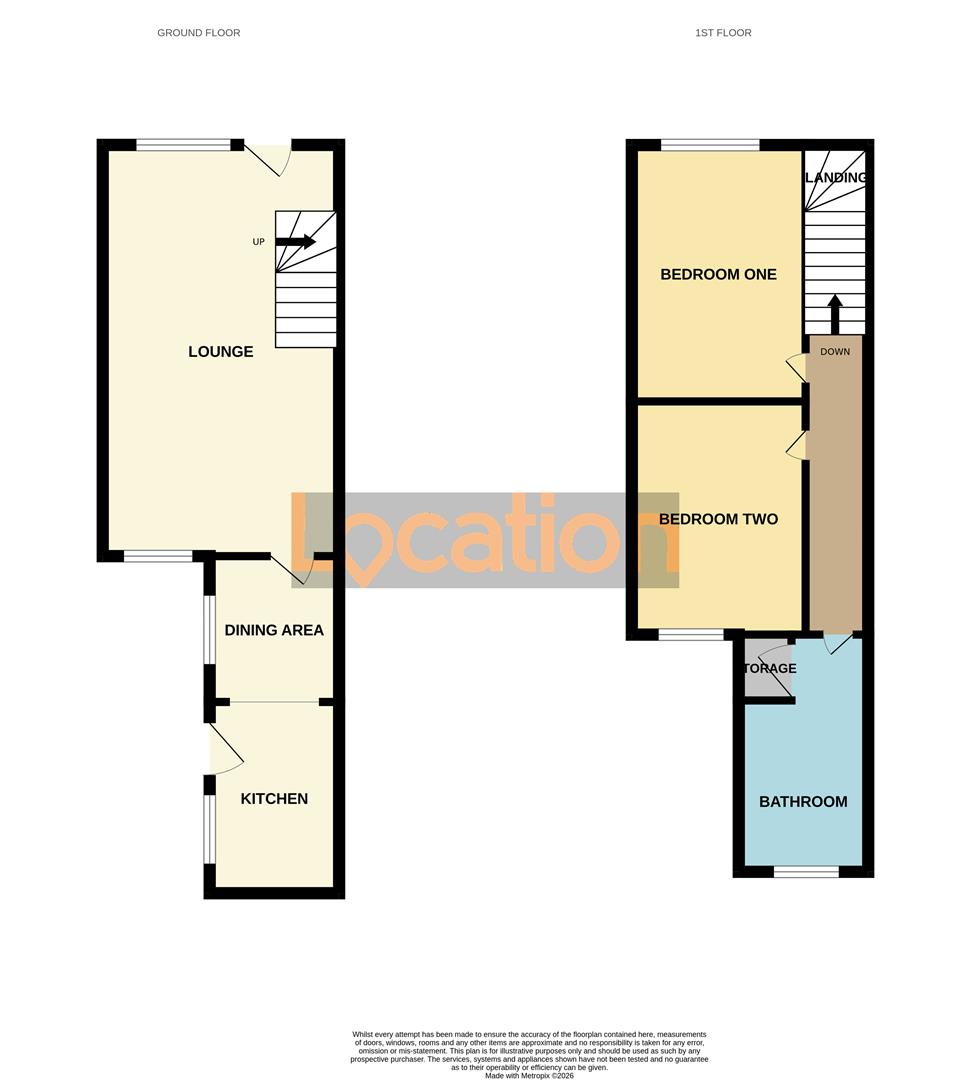 126, Verney Street, Mansfield floorplan
