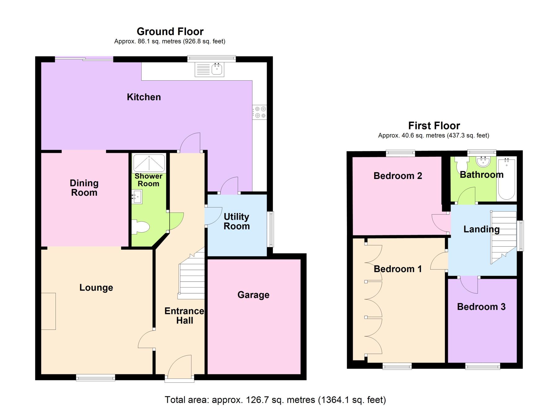 3 Bedrooms Semi-detached house for sale in Proctors Way, Bishop's Stortford, Hertfordshire CM23